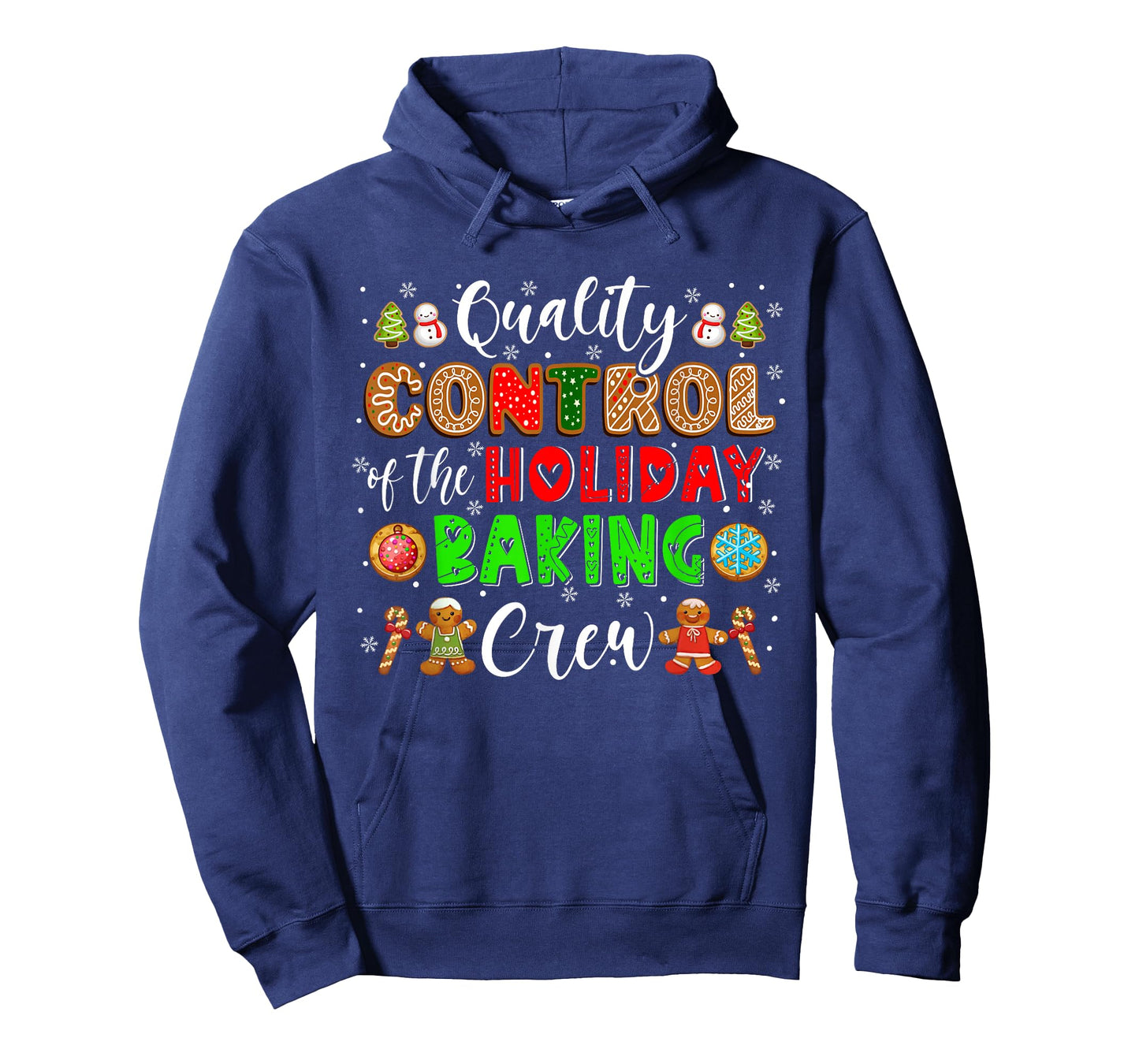 Quality Control Of The Holiday Baking Crew Xmas Cookie Lover T-Shirt