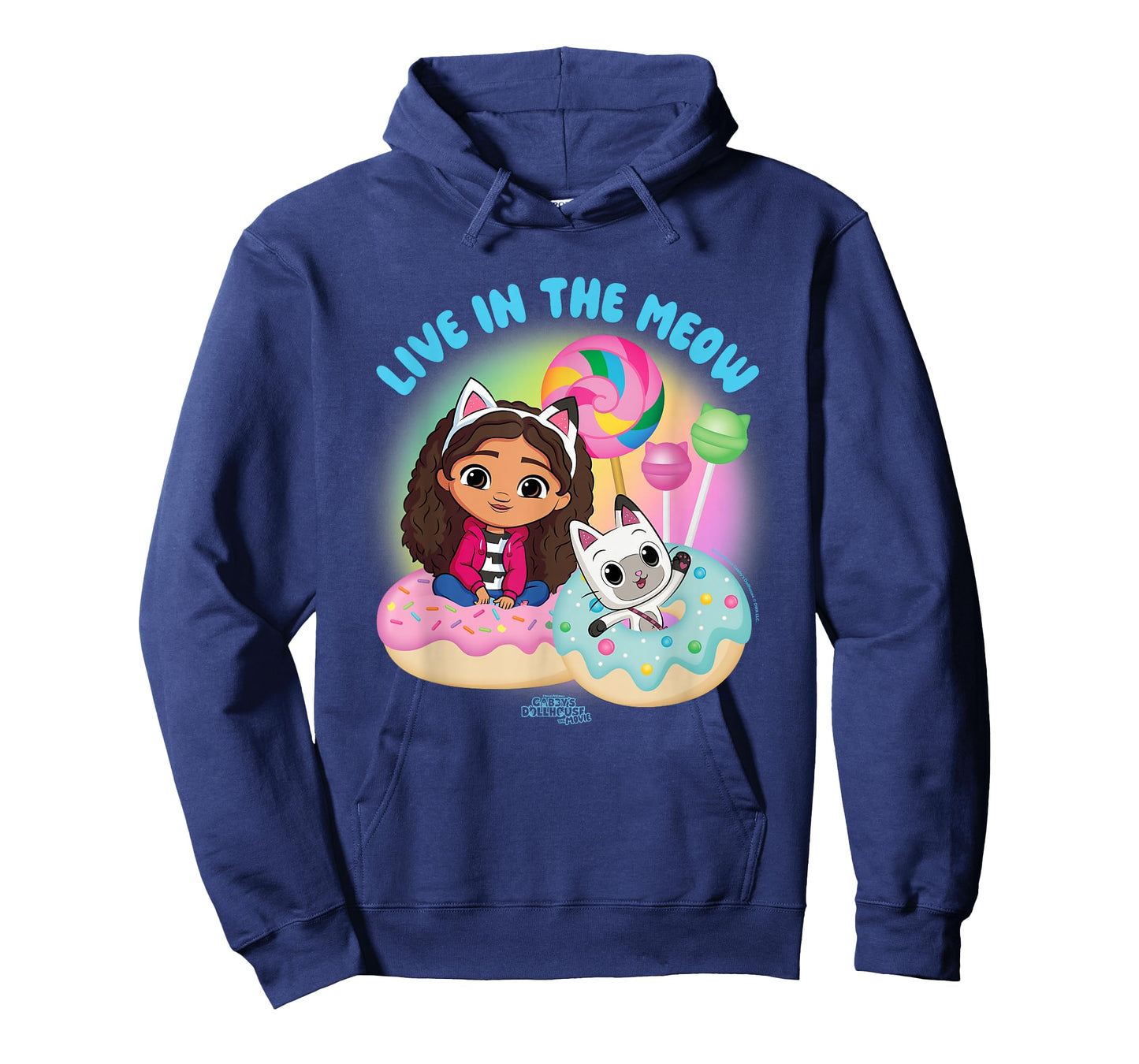 DreamWorks Gabby’s Dollhouse The Movie Live in The Meow T-Shirt