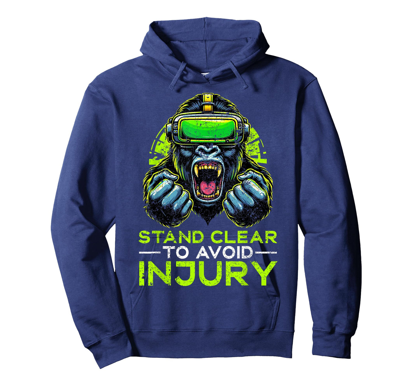 Gorilla VR Gamer Virtual Reality Headset Monkeys T-Shirt