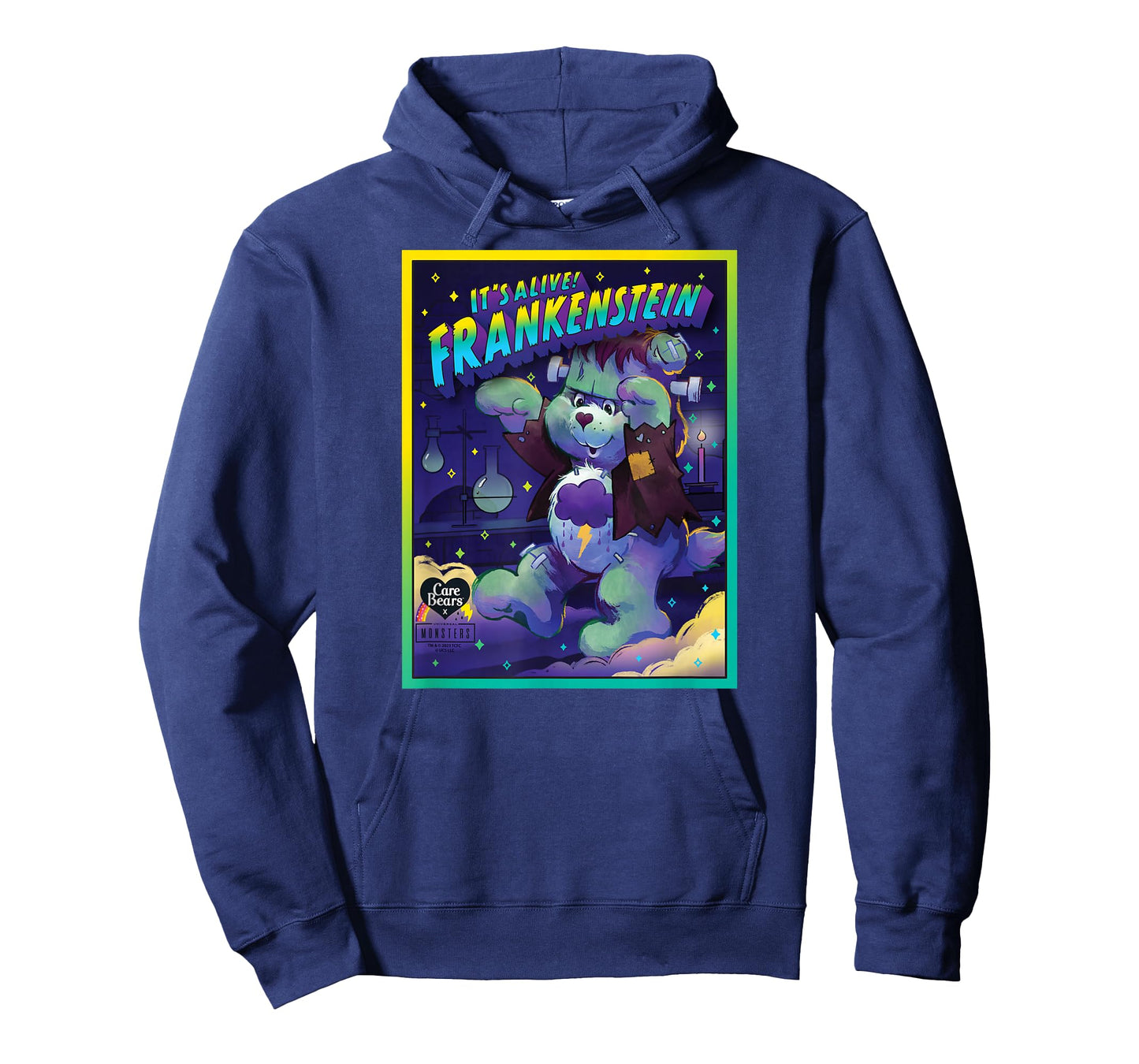 Care Bears x Universal Monsters Grumpy Bear Frankenstein T-Shirt