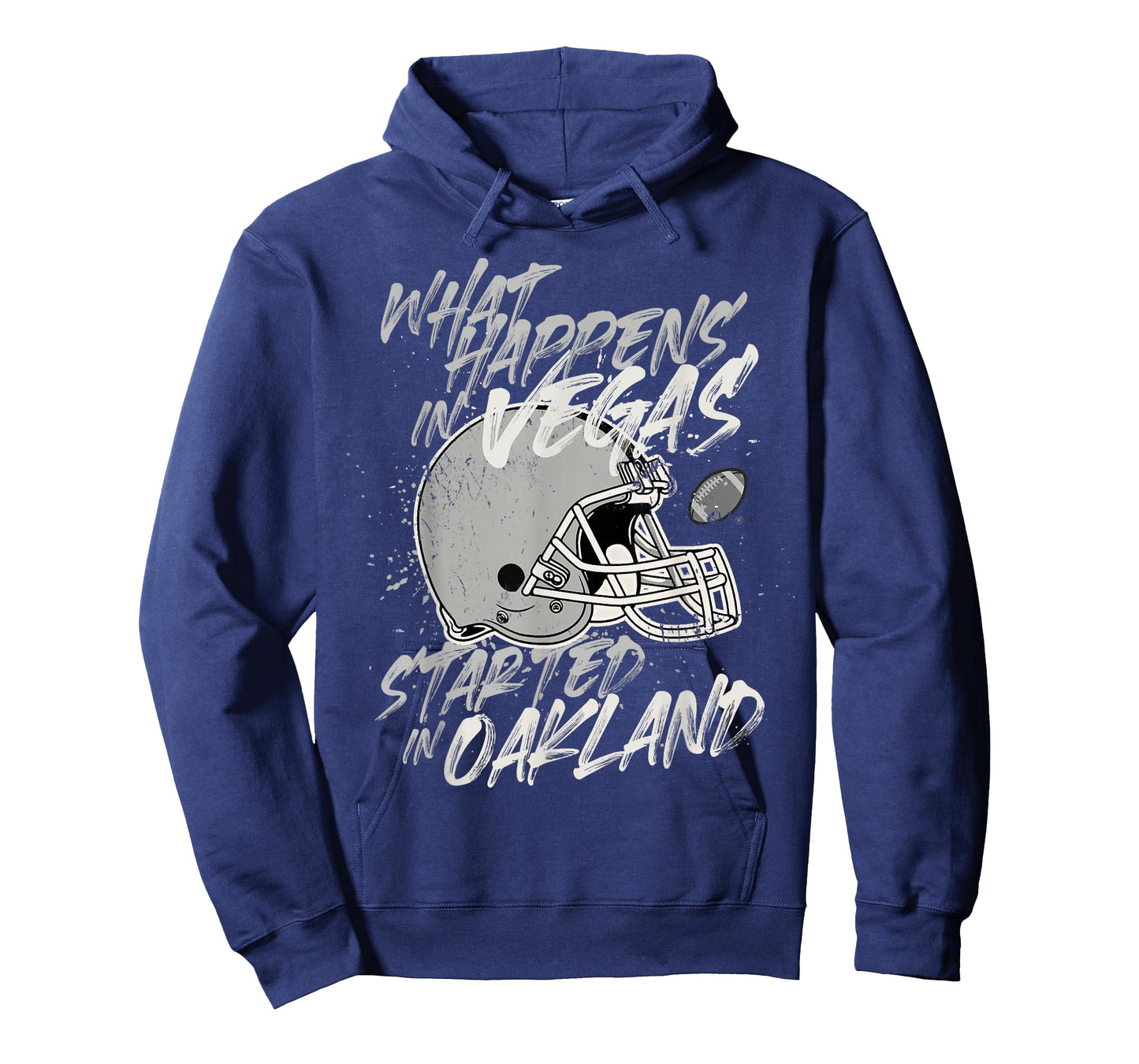What Happens in Vegas Started In Oakland Football Fan Gift T-Shirt