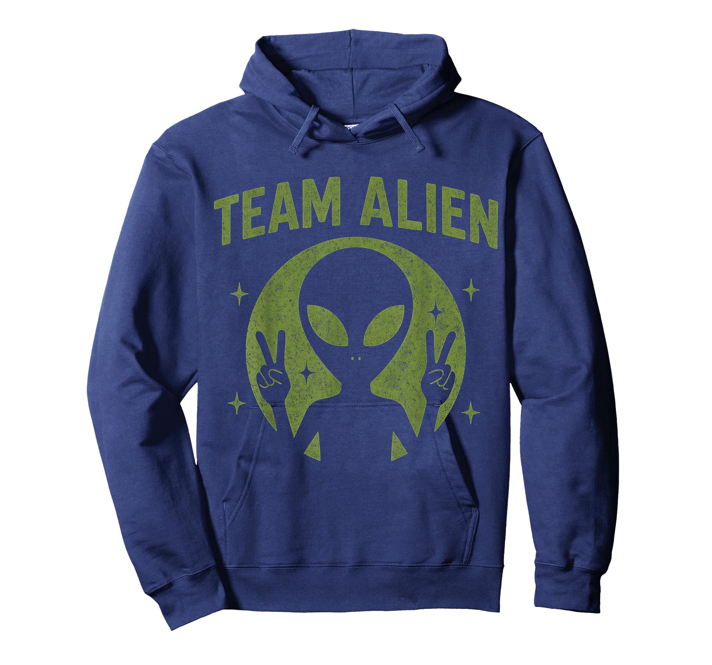 Team Alien Peace Funny Ufo Space Women Kids Youth Men T-Shirt