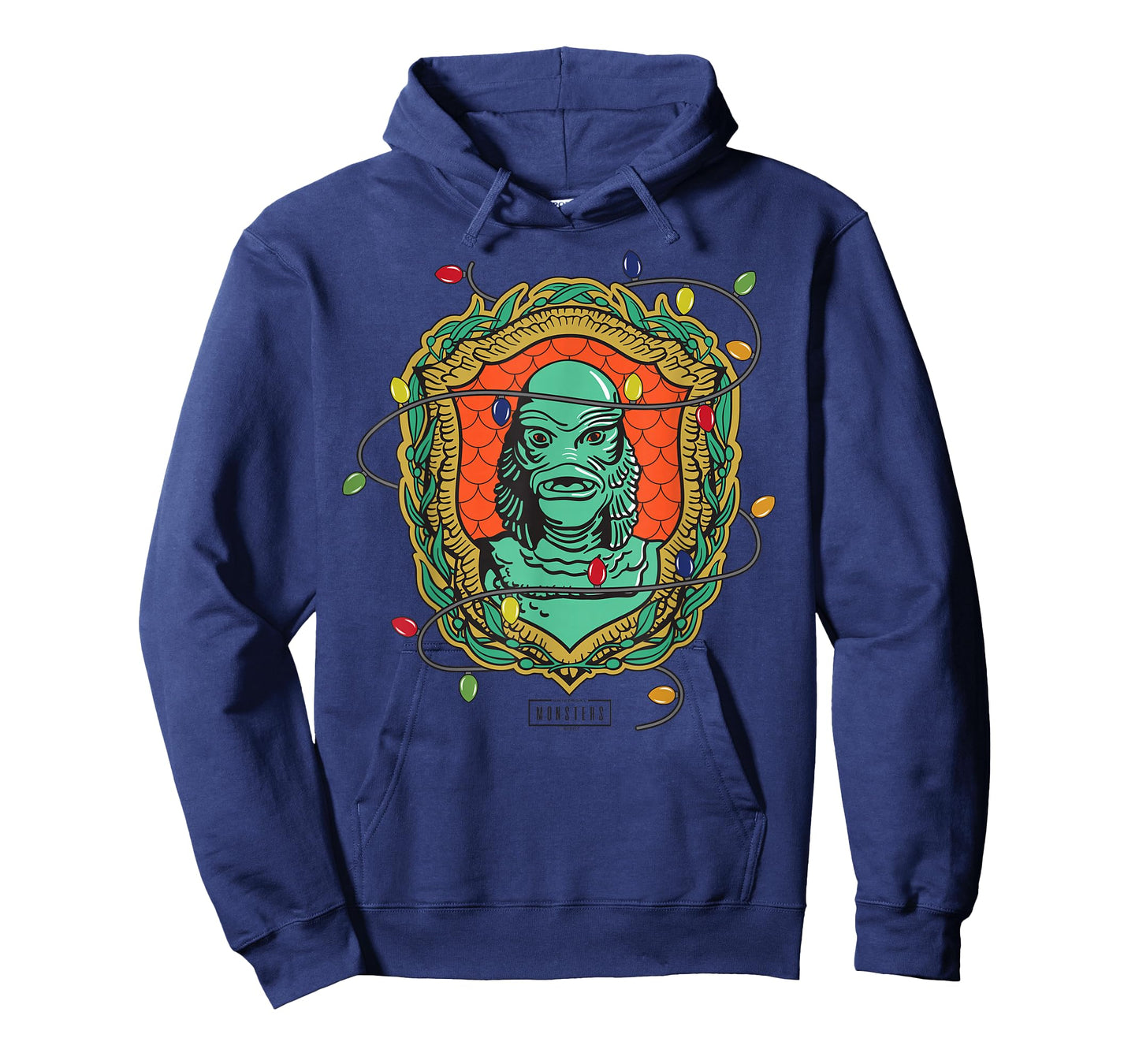 Universal Monsters Creature From The Black Lagoon Christmas T-Shirt