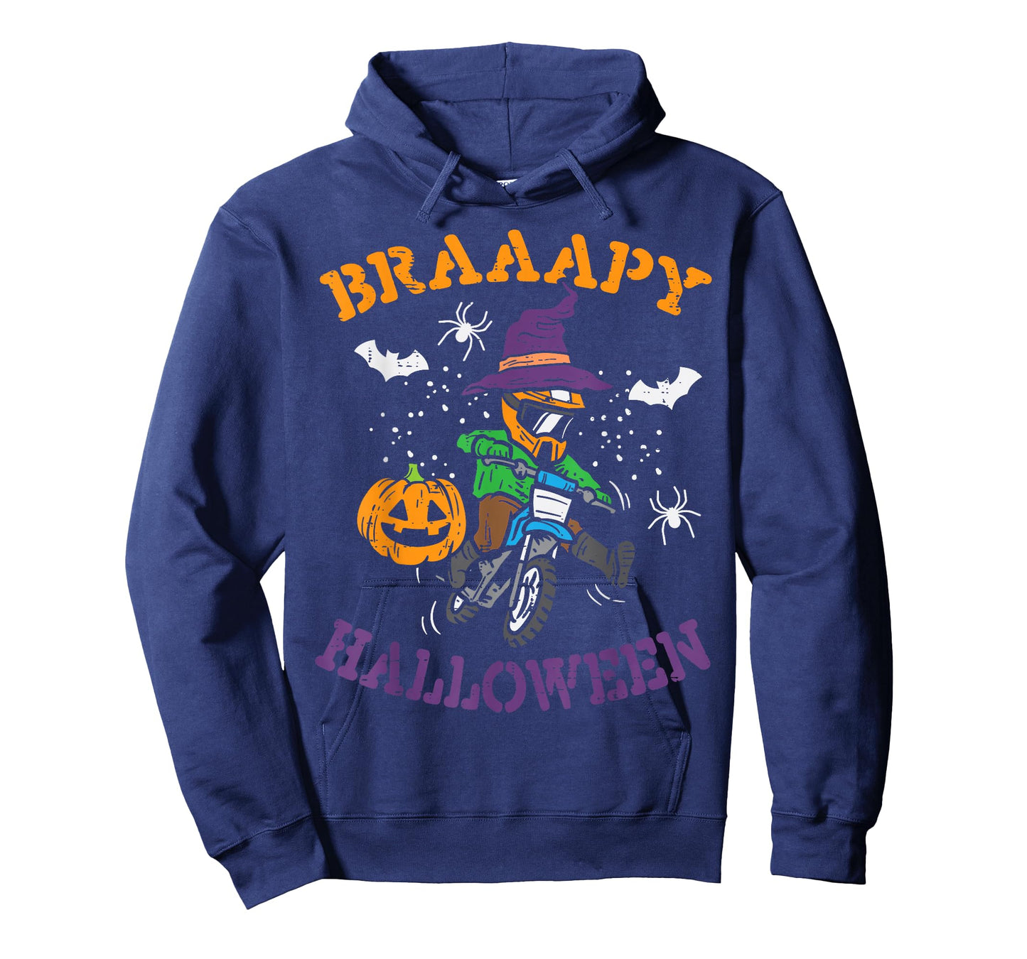 Motocross Braaapy Halloween Costume Dirt Bike Boys Kids T-Shirt