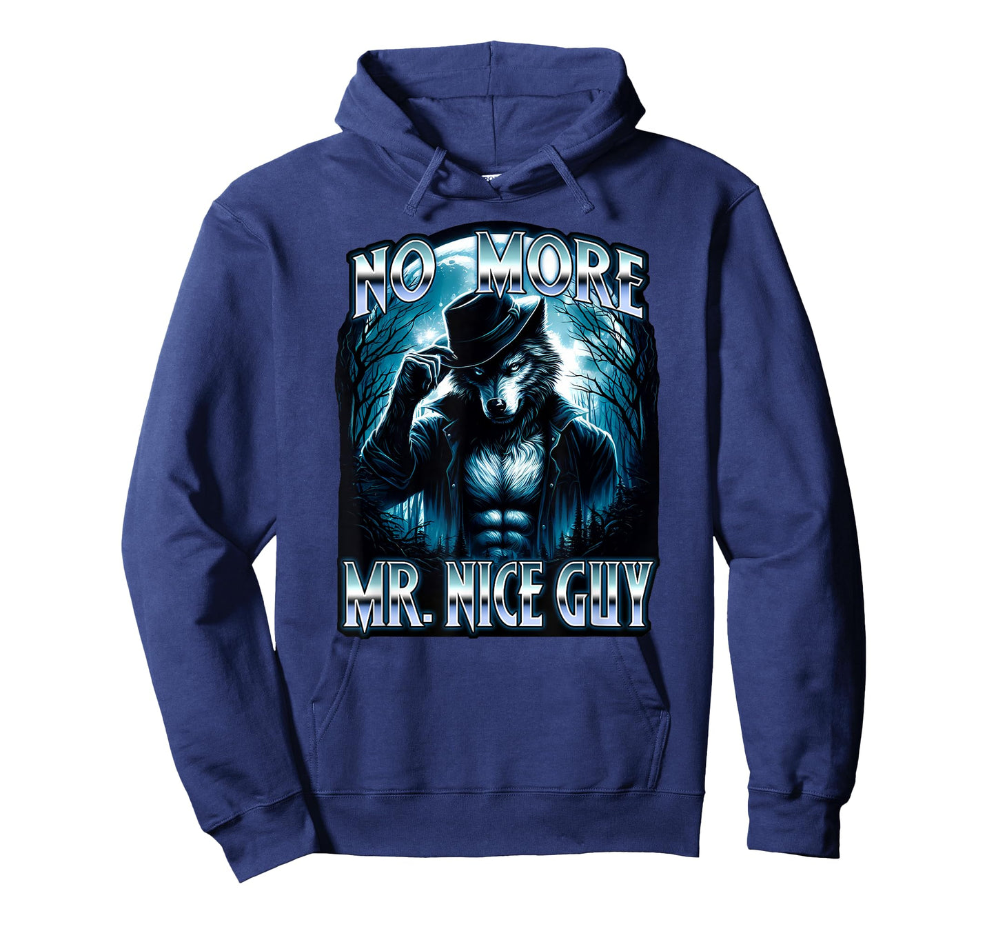 NO MORE MR NICE GUY Wolf Ripping Shirt Meme Brainrot 2025 T-Shirt