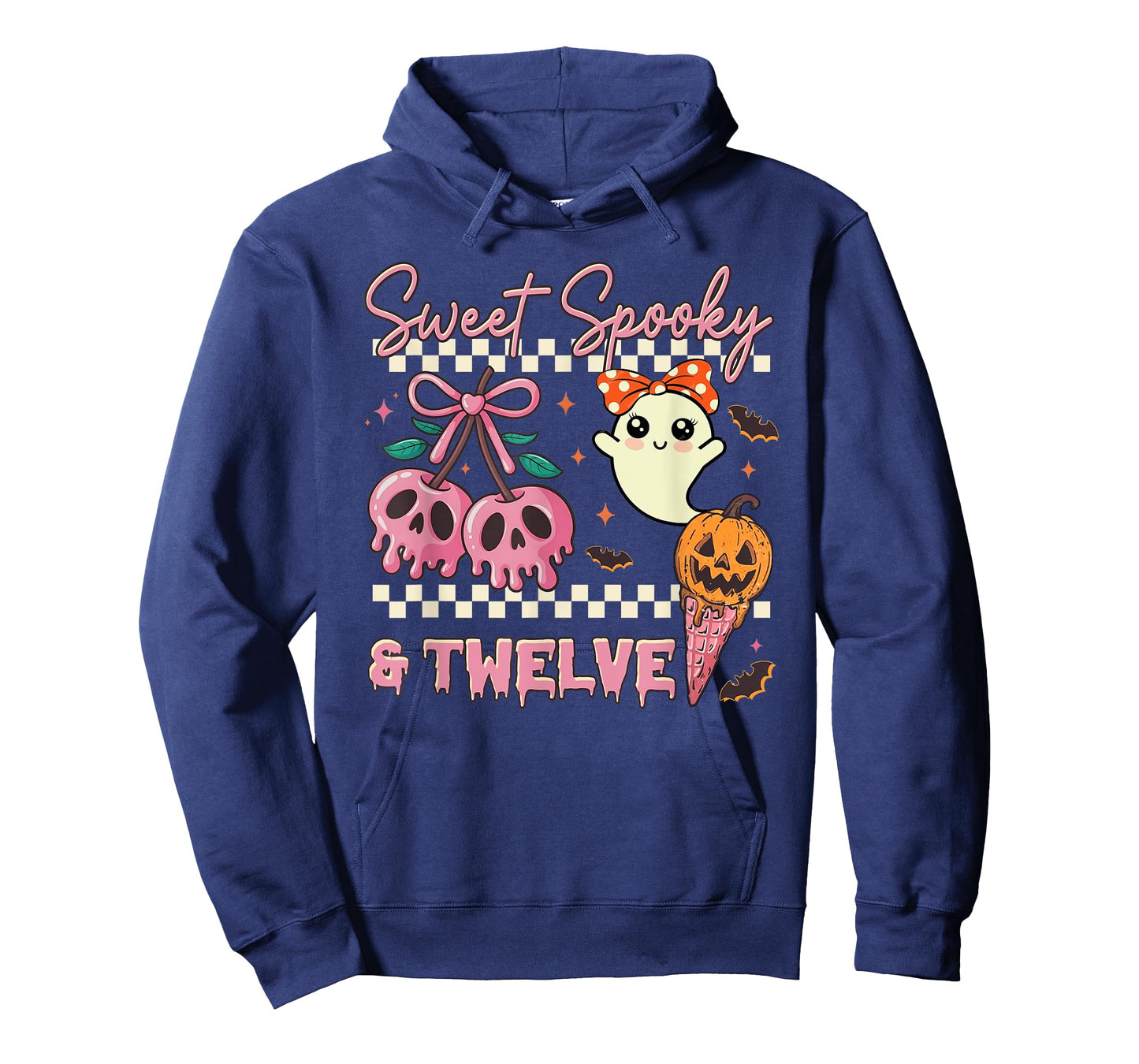 Sweet Spooky and Twelve Cute Ghost 12th Birthday Halloween T-Shirt