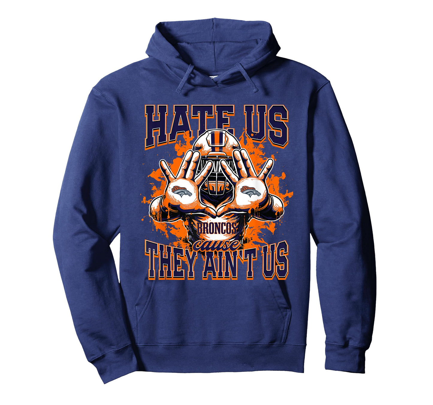East Forsyth Broncos Logo Hate Us Cause They Ain't HS T-Shirt