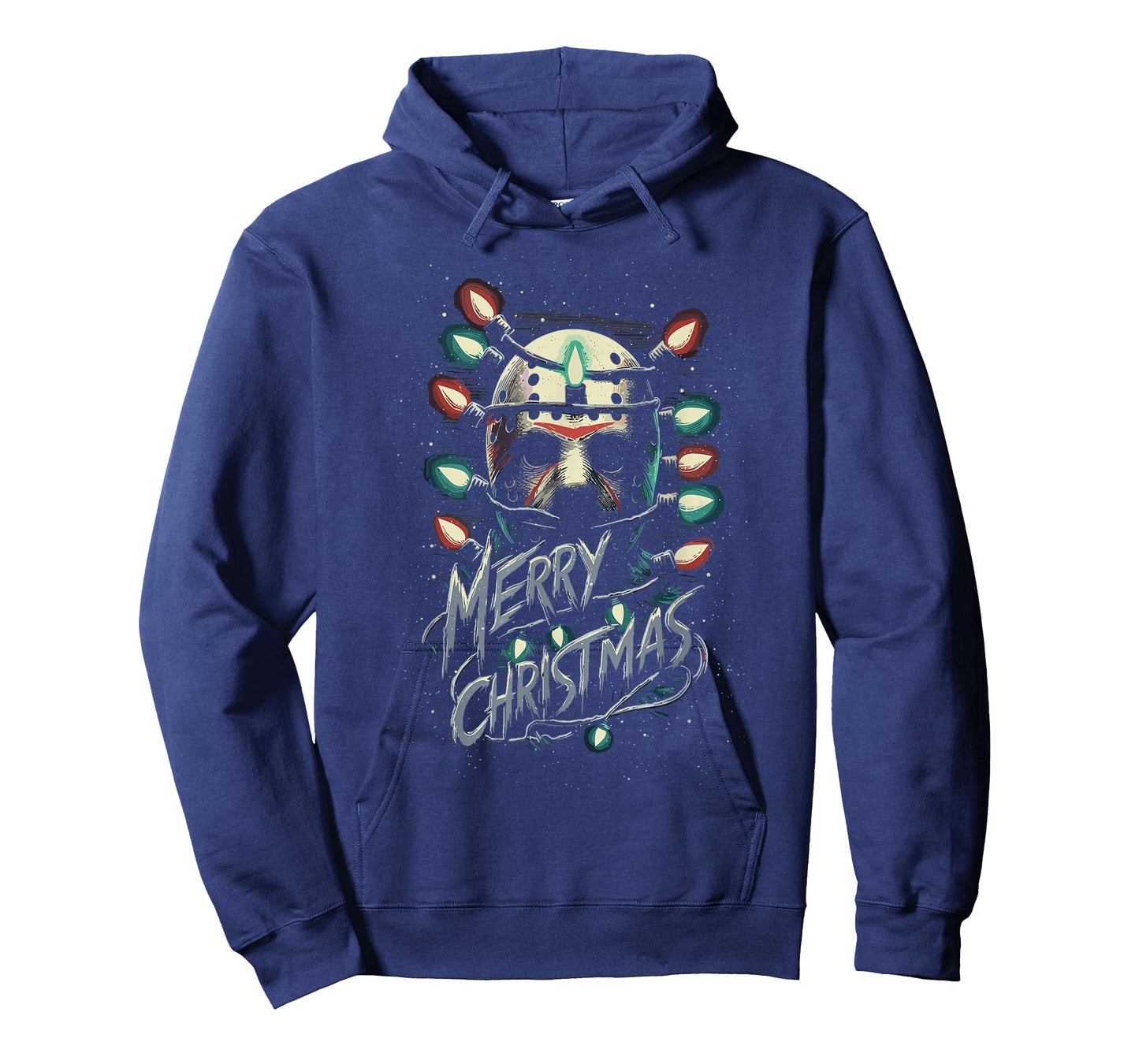 Merry Christmas Festive Slasher Candy Cane Menace T-Shirt