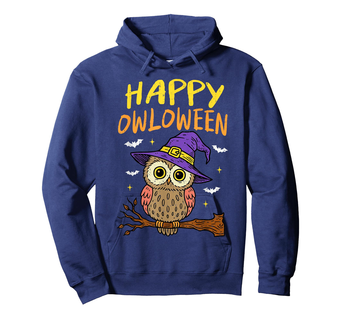 Spooky Owl Happy Owloween Witch Funny Halloween Bird Animal T-Shirt