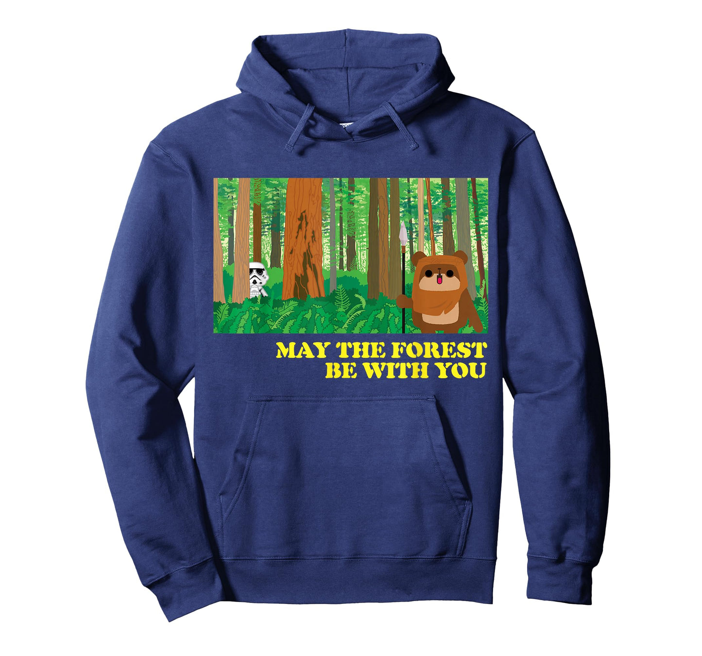 Star Wars Ewok May the Forest Be With You T-Shirt