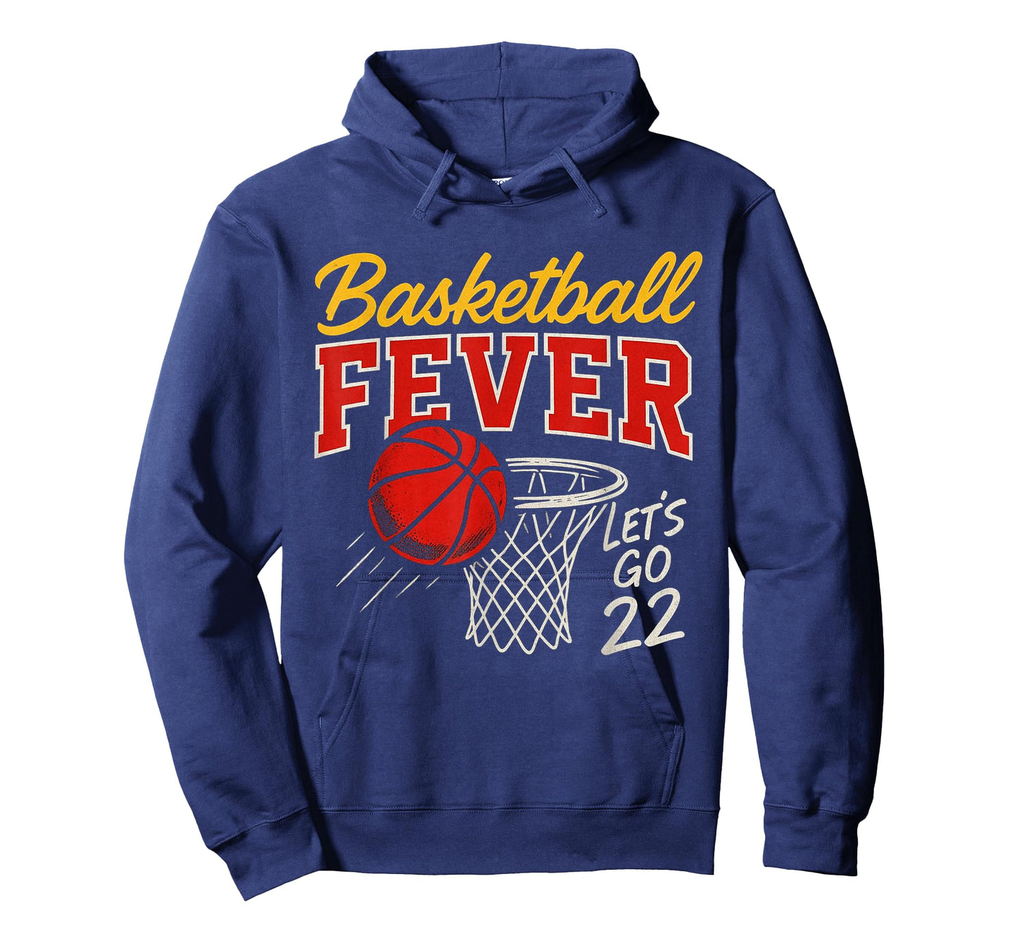 Basketball Fever Let’s Go 22 Team Spirit Fan T-Shirt