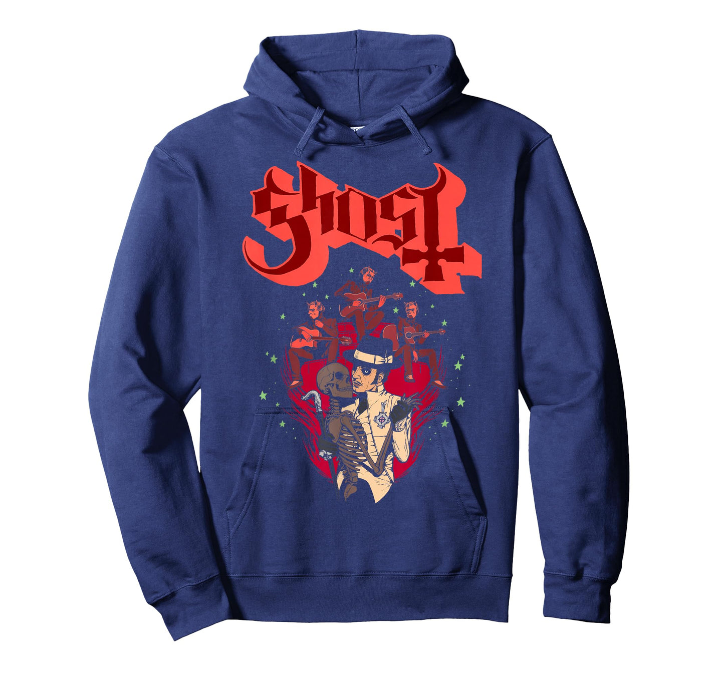 Ghost โ Skeleton Bandstand T-Shirt