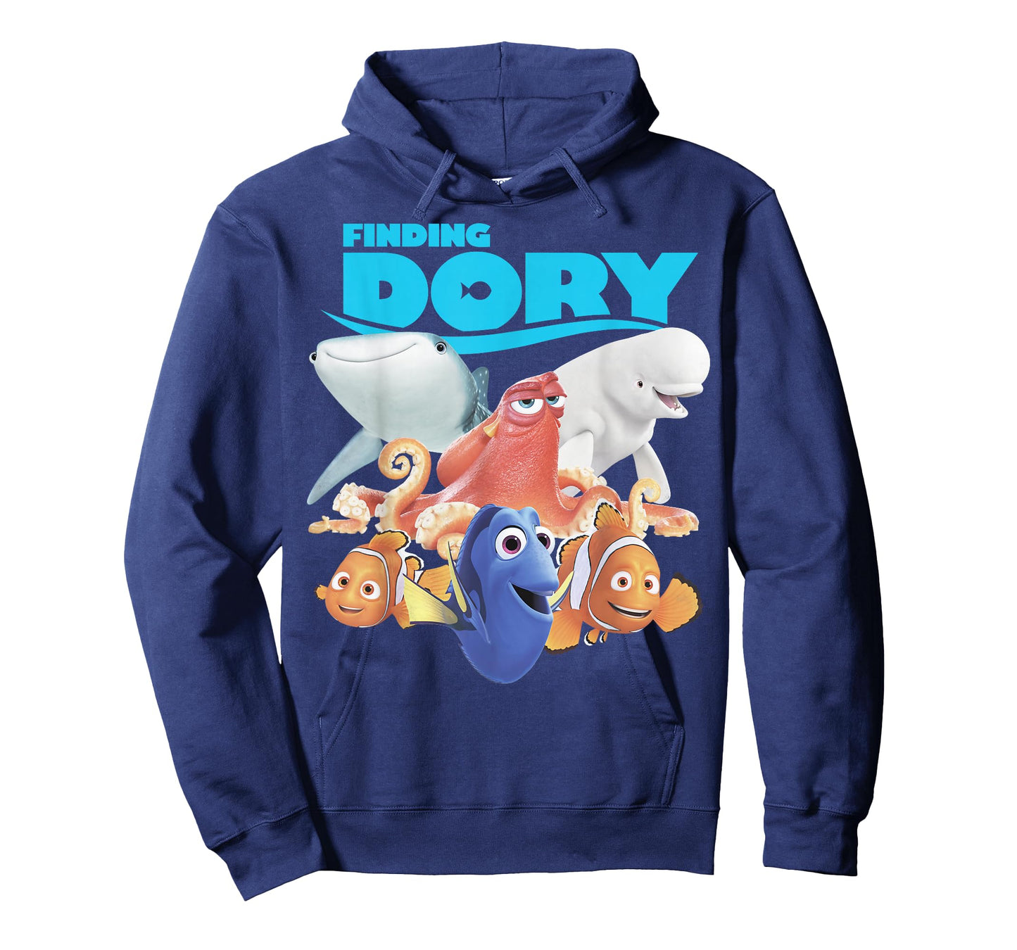 Disney Pixar Finding Dory Nemo & The Crew Movie Poster T-Shirt