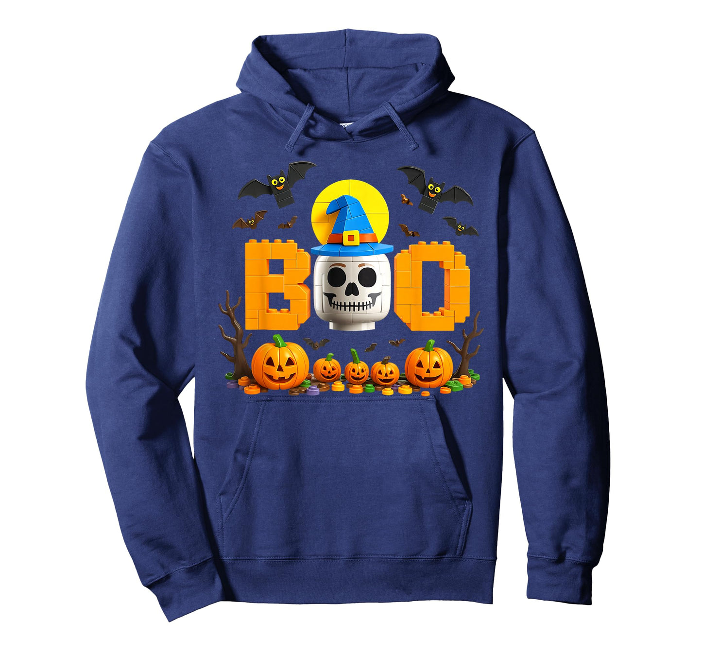 Halloween Master Builder Brick Boo Costume Building Bricks T-Shirt
