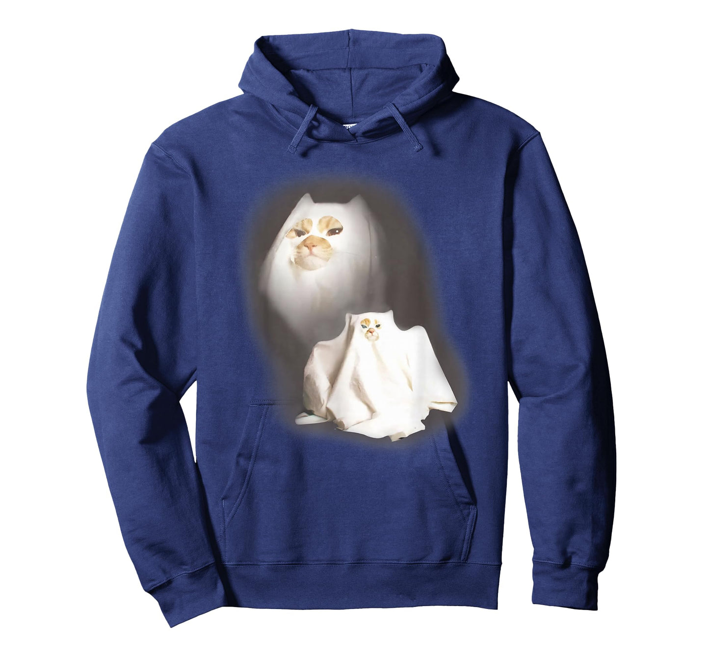 Cute Funny Wizard Cat Ghost Weird Kitten Cat Meme Halloween T-Shirt