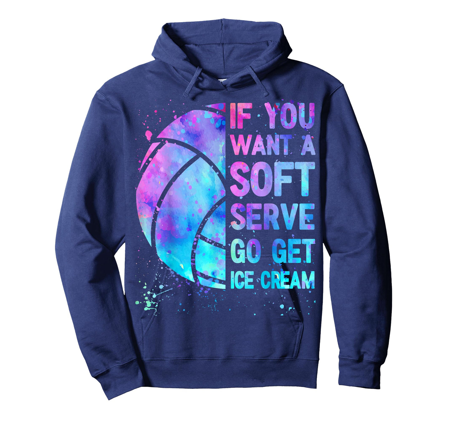 Volleyball Teen Girls Women If You Want A Soft Serve T-Shirt
