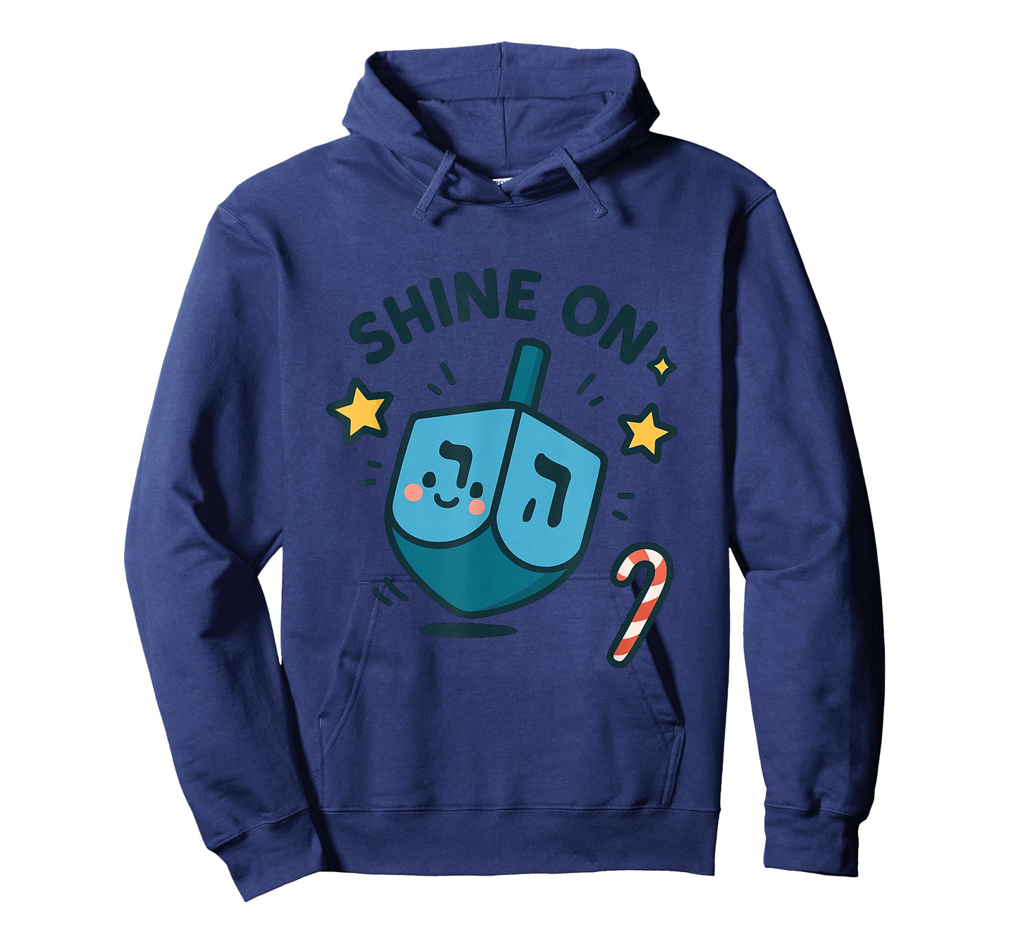 Shine On Dreidel Cute Hanukkah Holiday Design T-Shirt