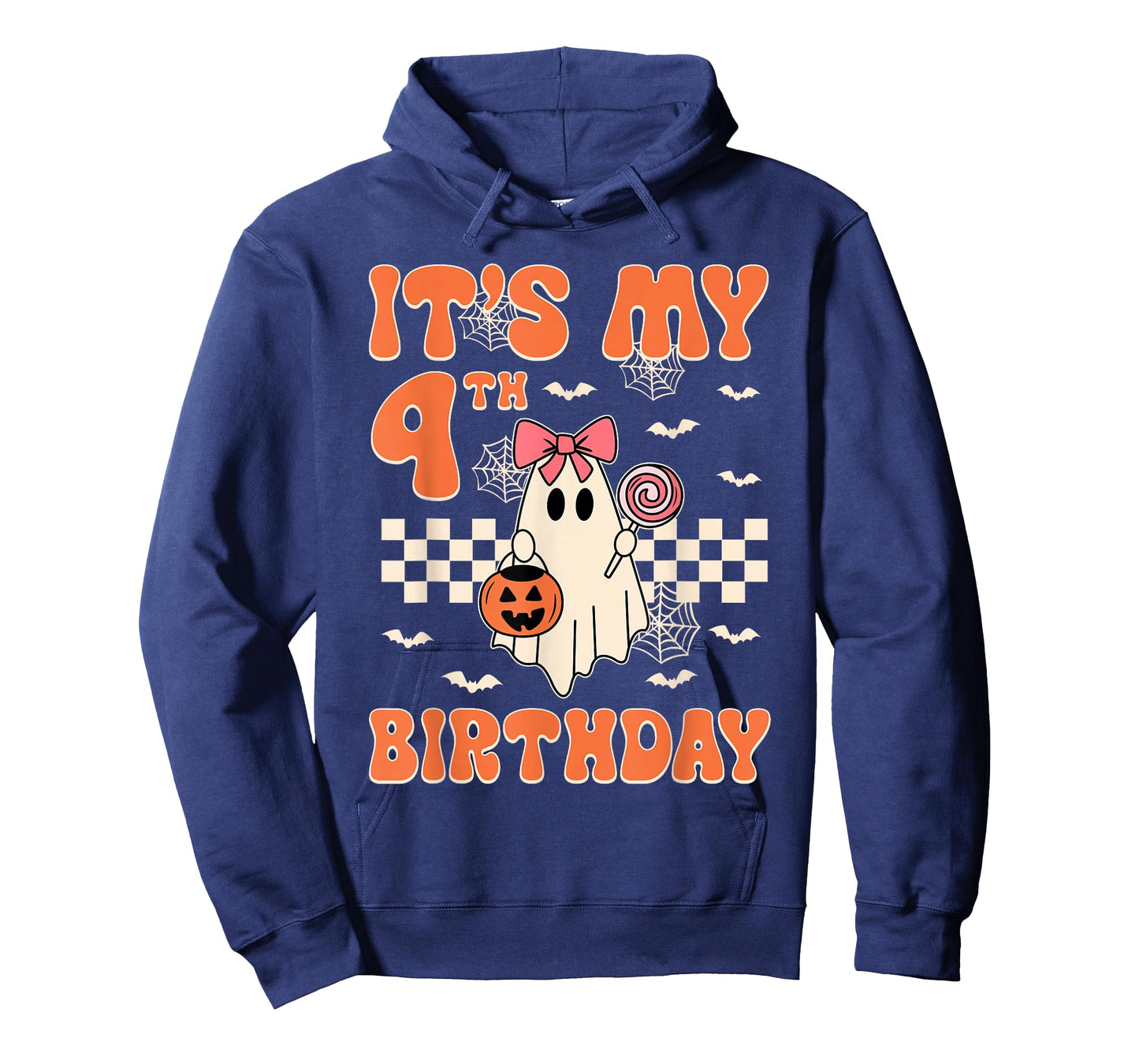 It's My 4th Birthday Halloween Ghost 4 Years Old Kids Girls T-Shirt