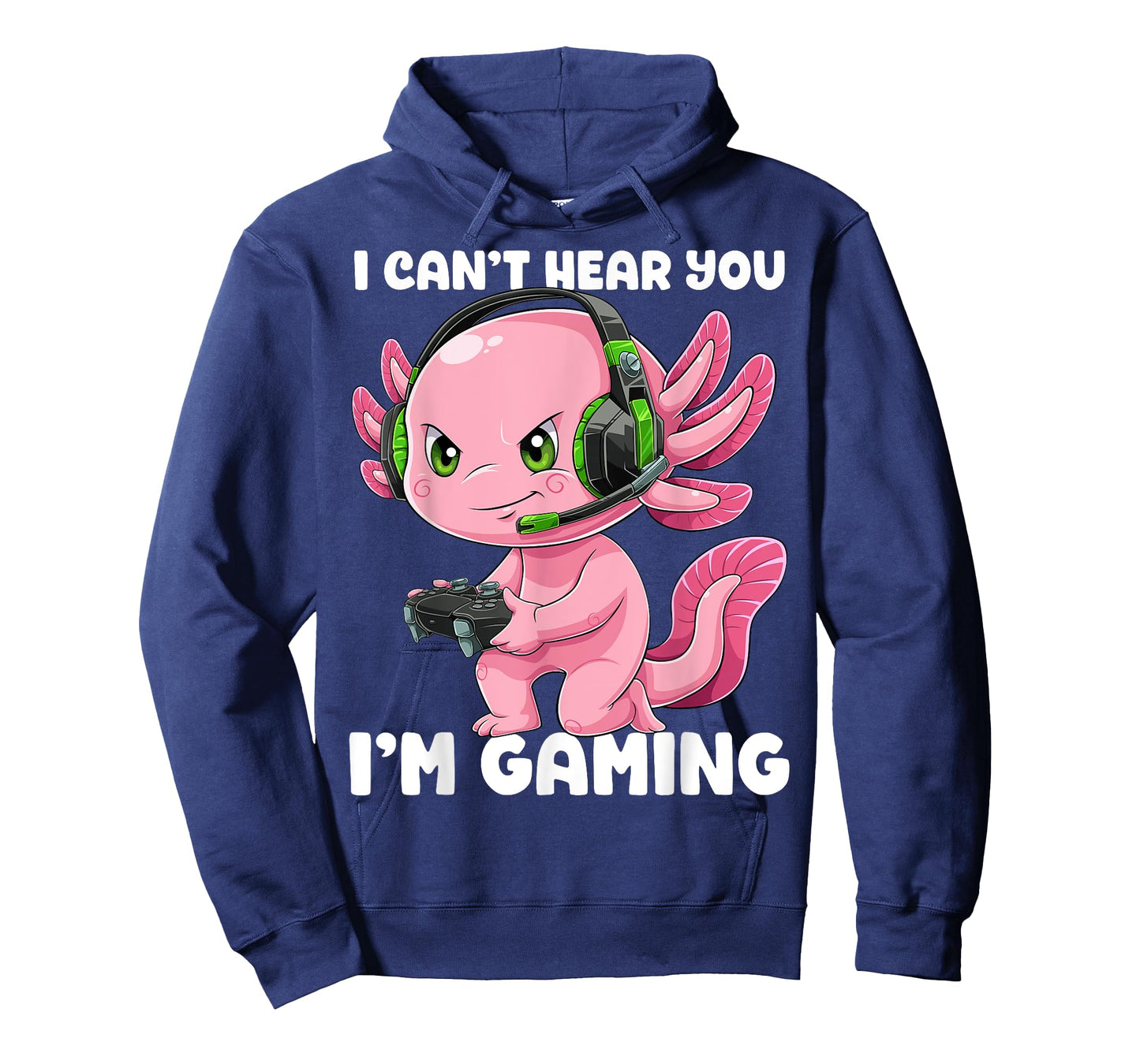 Gamer Axolotl Shirt Gamesolotl Fish Gaming Video Gamer Anime T-Shirt