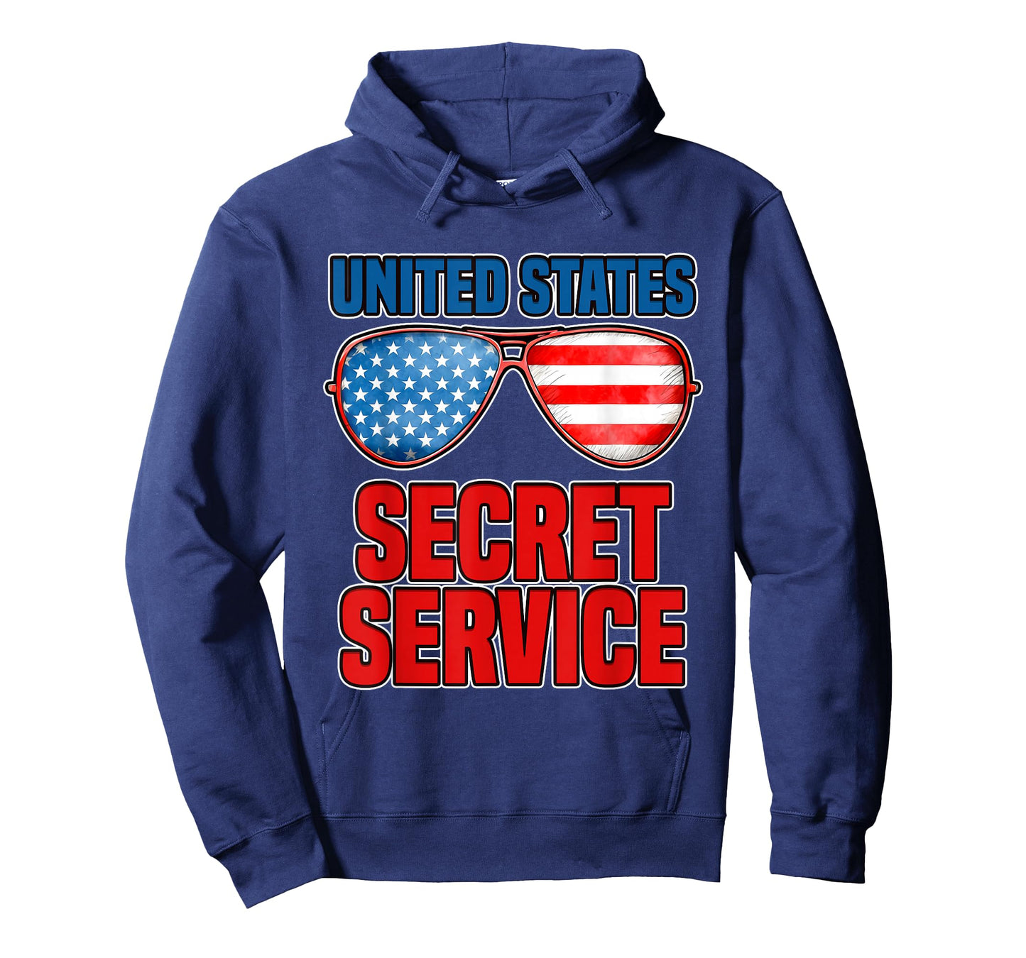 Patriotic Secret Service United States Sunglasses T-Shirt