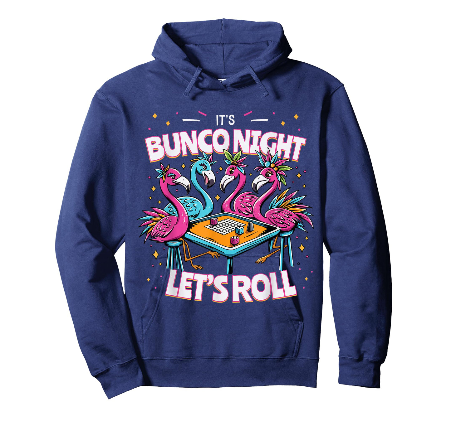Bunco Night Flamingo Bunco Group Bunco Player T-Shirt