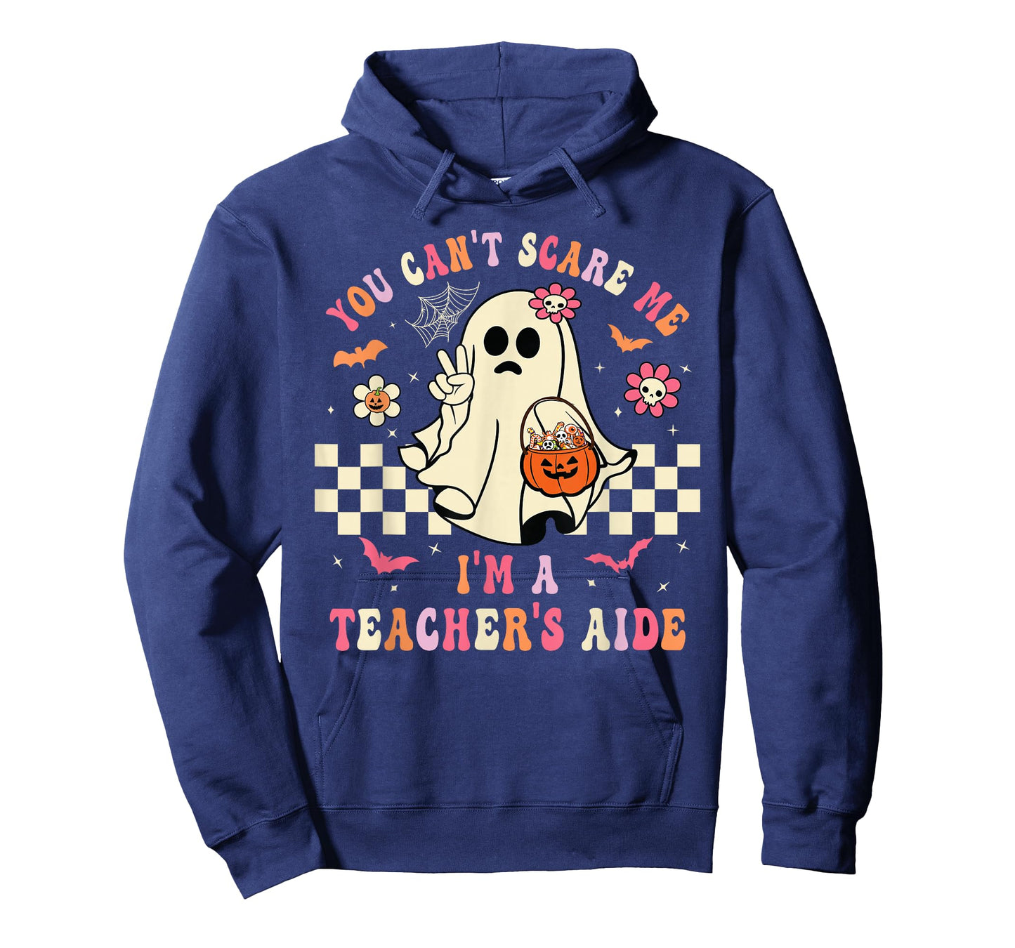 You Can't Scare Me I'm A School Teacher's Aide Halloween T-Shirt