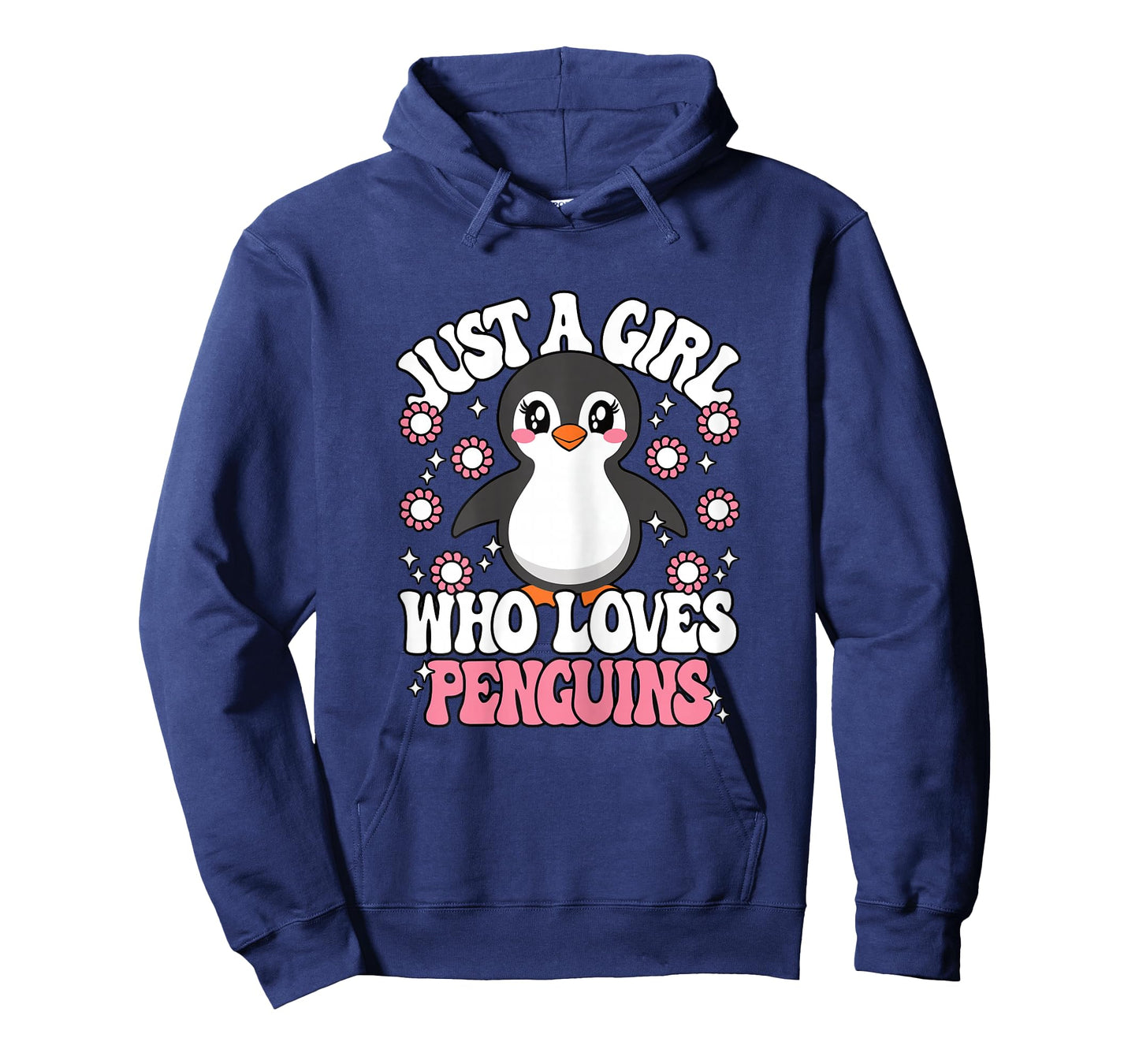 Just A Girl Who Loves Penguins Cute Penguin Kids T-Shirt
