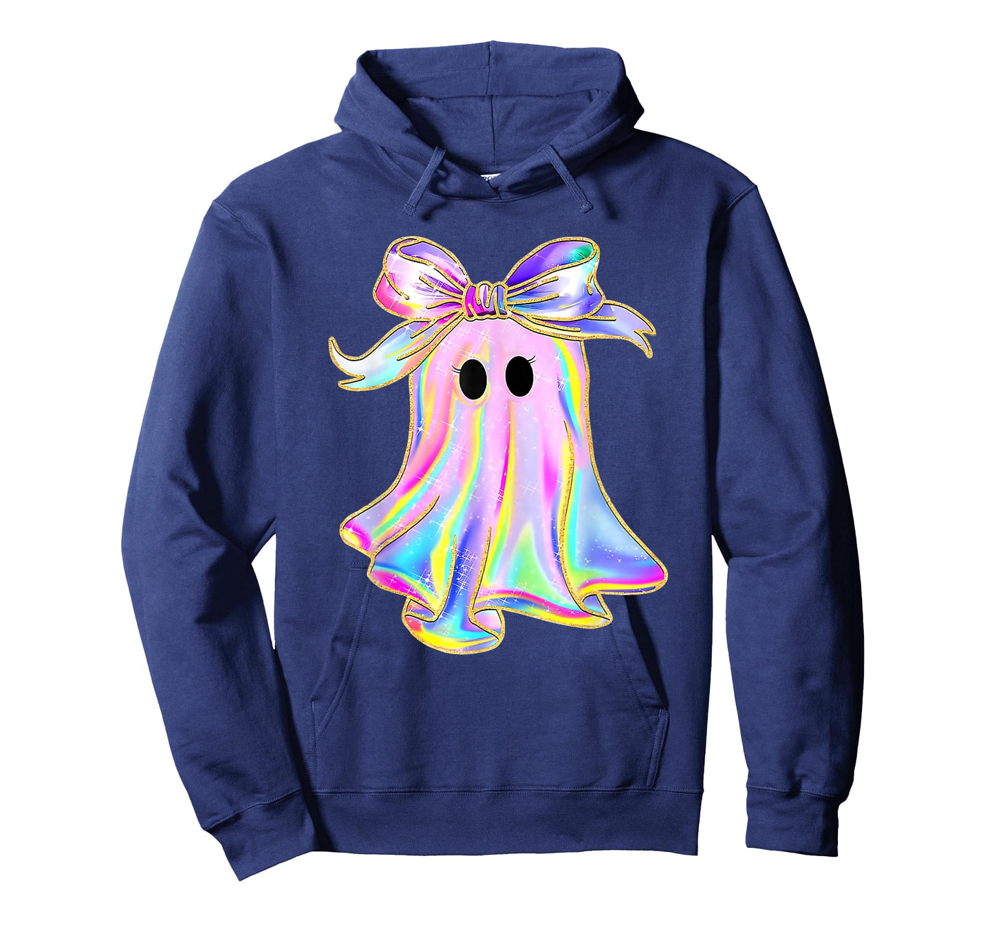 Bow Rainbow Ghost Halloween T-Shirt