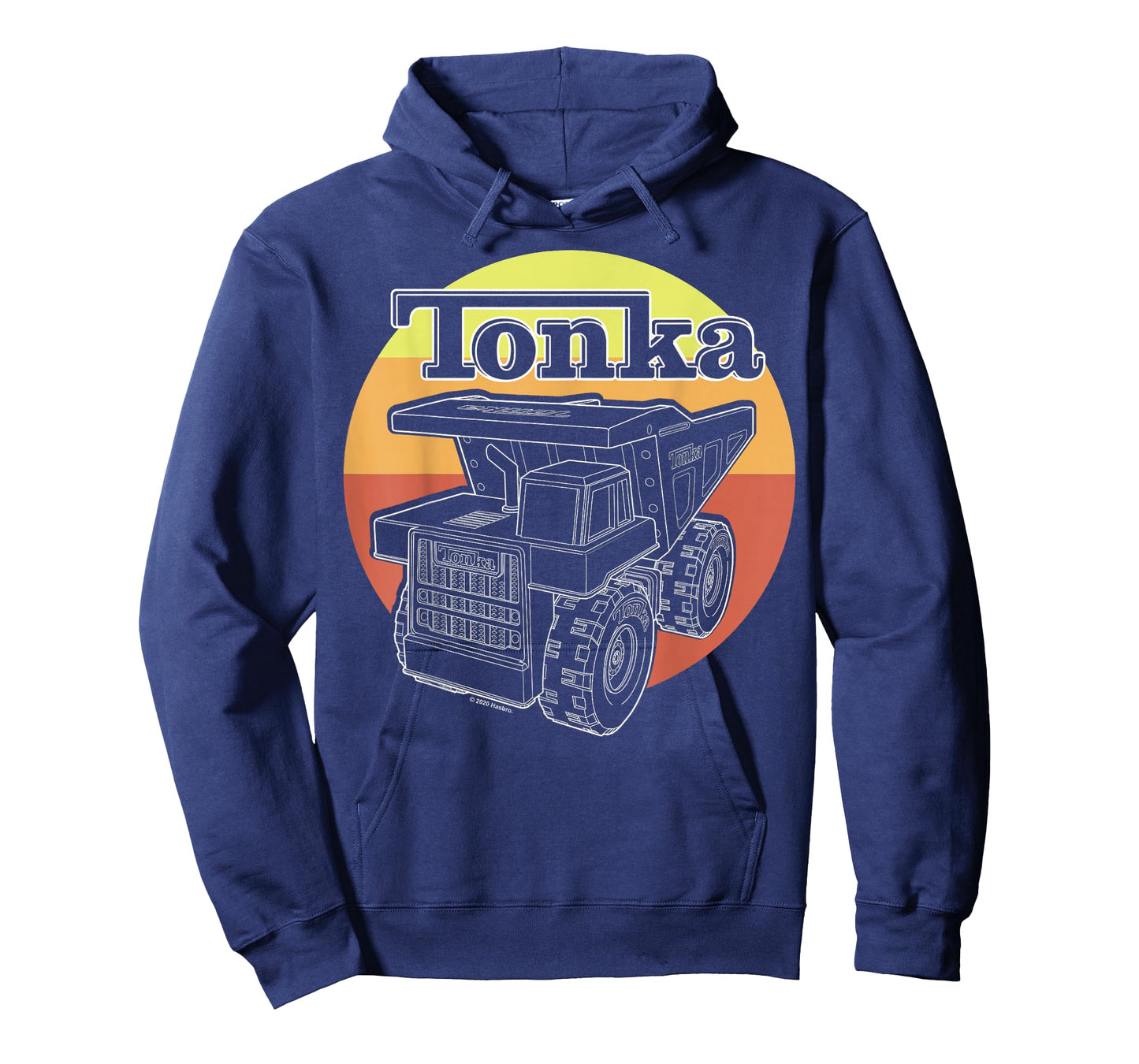 Tonka Retro Sunset Stripe Vintage Truck Logo T-Shirt