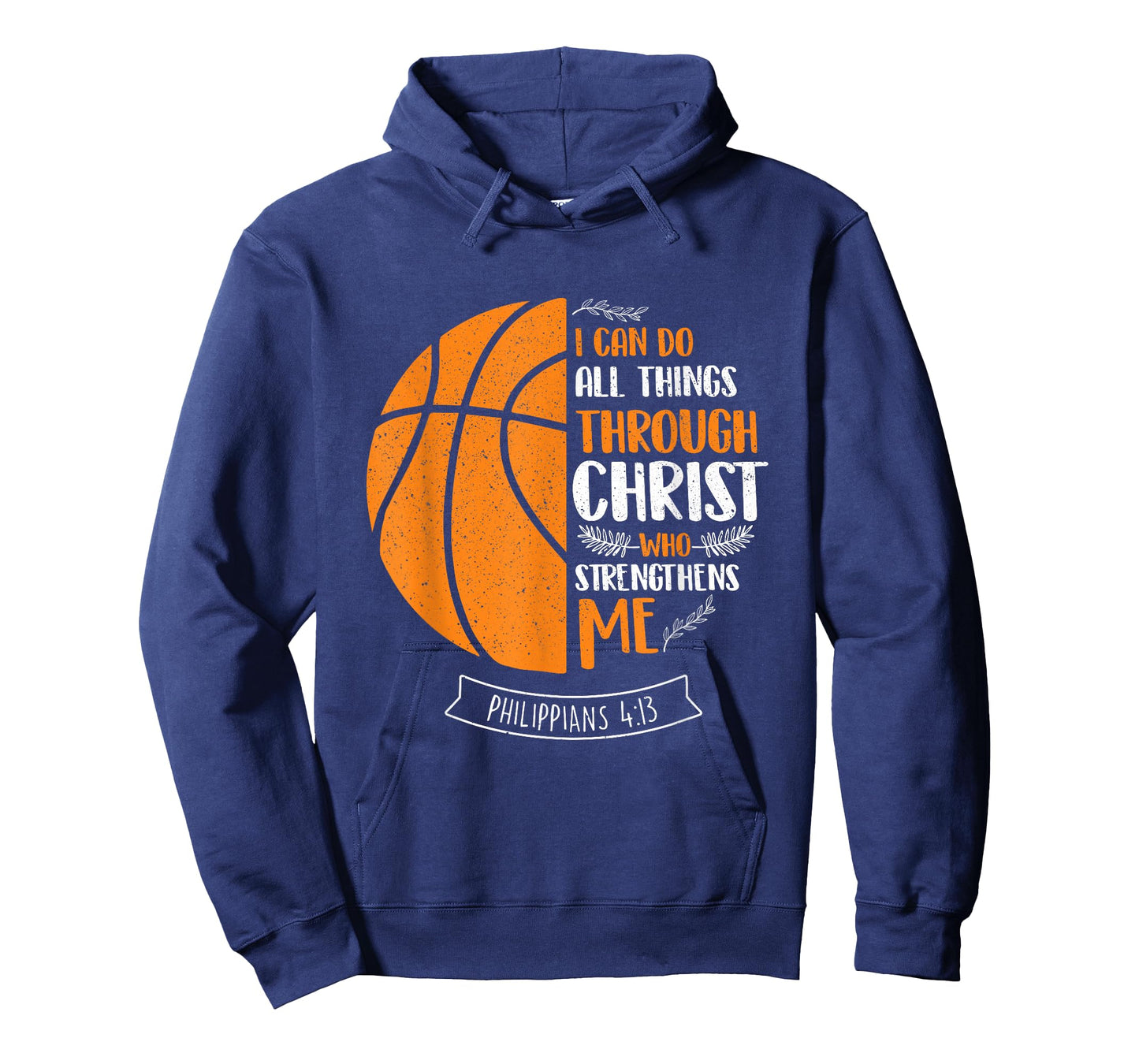 I Can Do All Things Through Christ - Basketball Player Ball T-Shirt