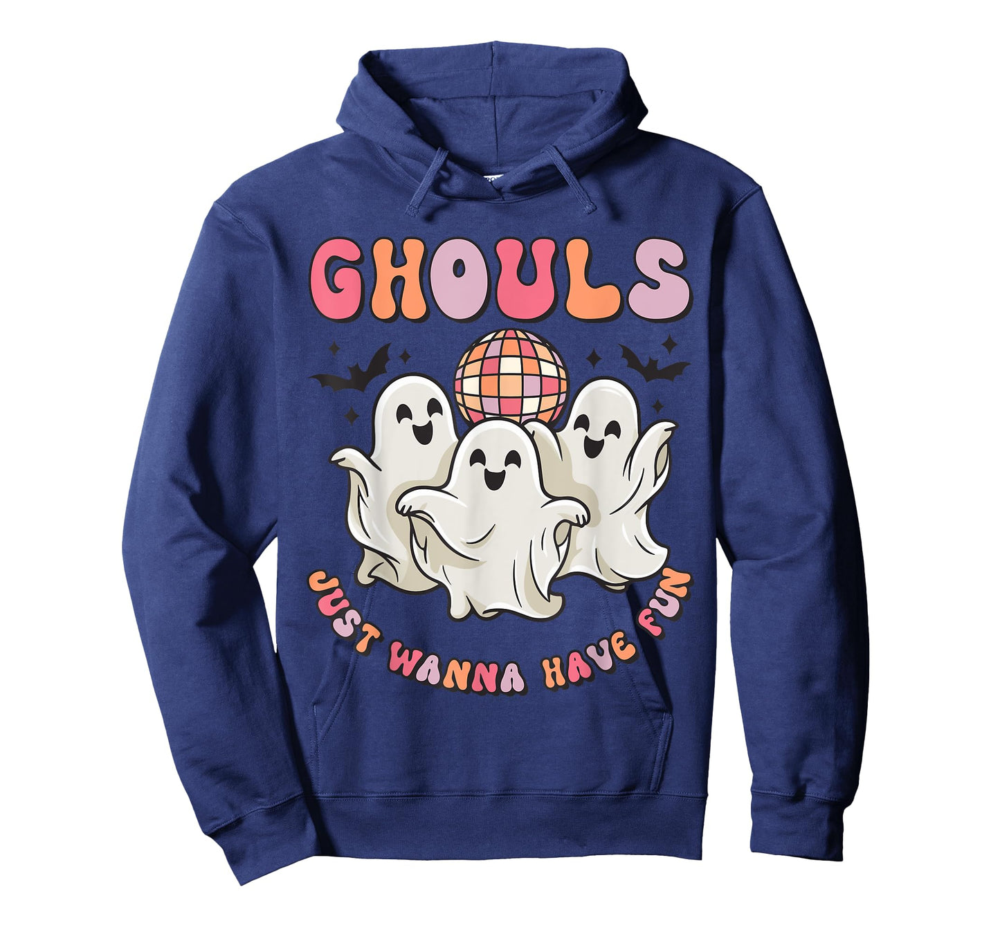 Groovy Halloween Ghouls Just Wanna Have Fun Dancing Ghost T-Shirt