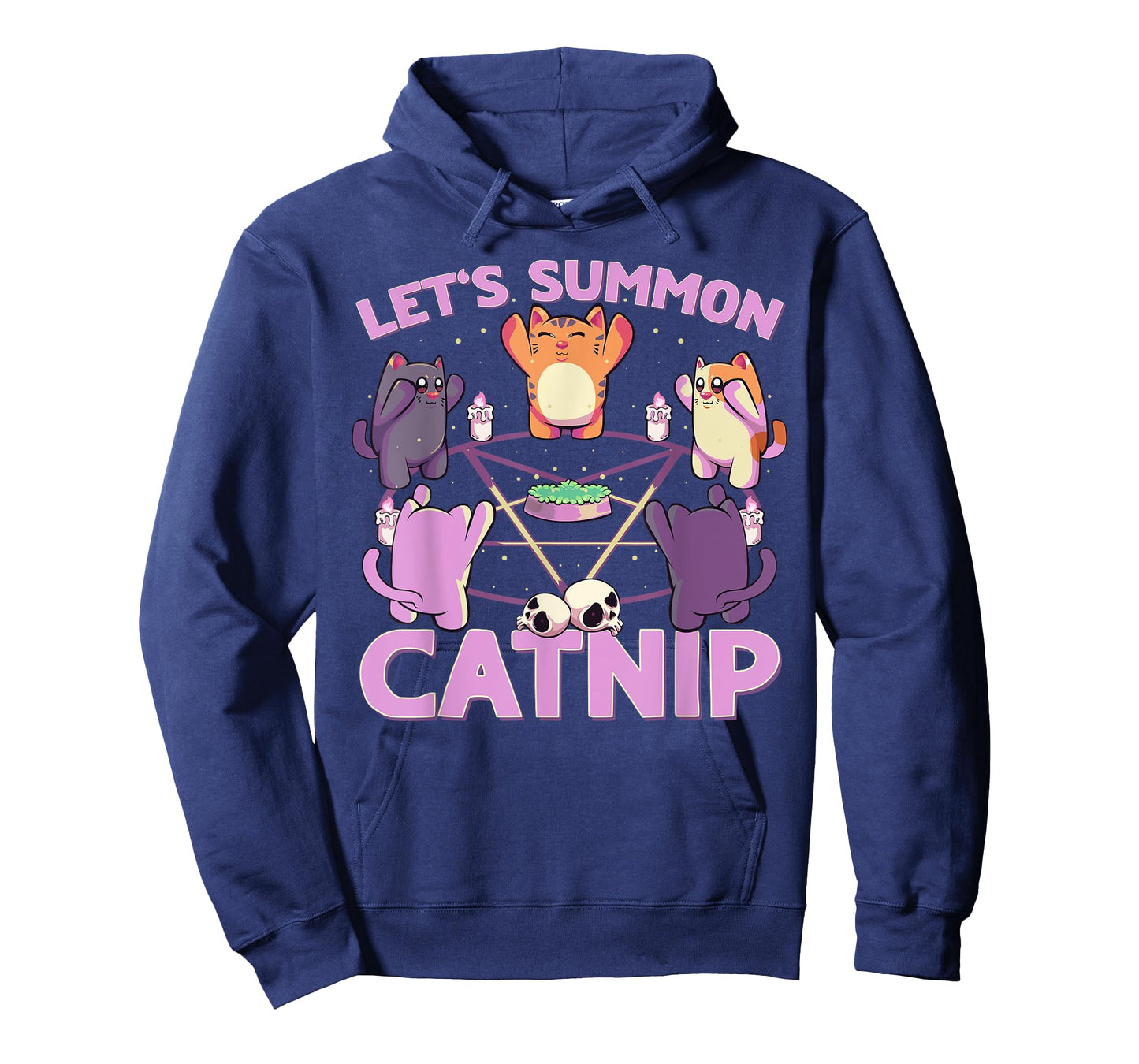 Pastel Goth Kawaii Occult Cats Summon Catnip Nu Goth Cat Men Women T-Shirt