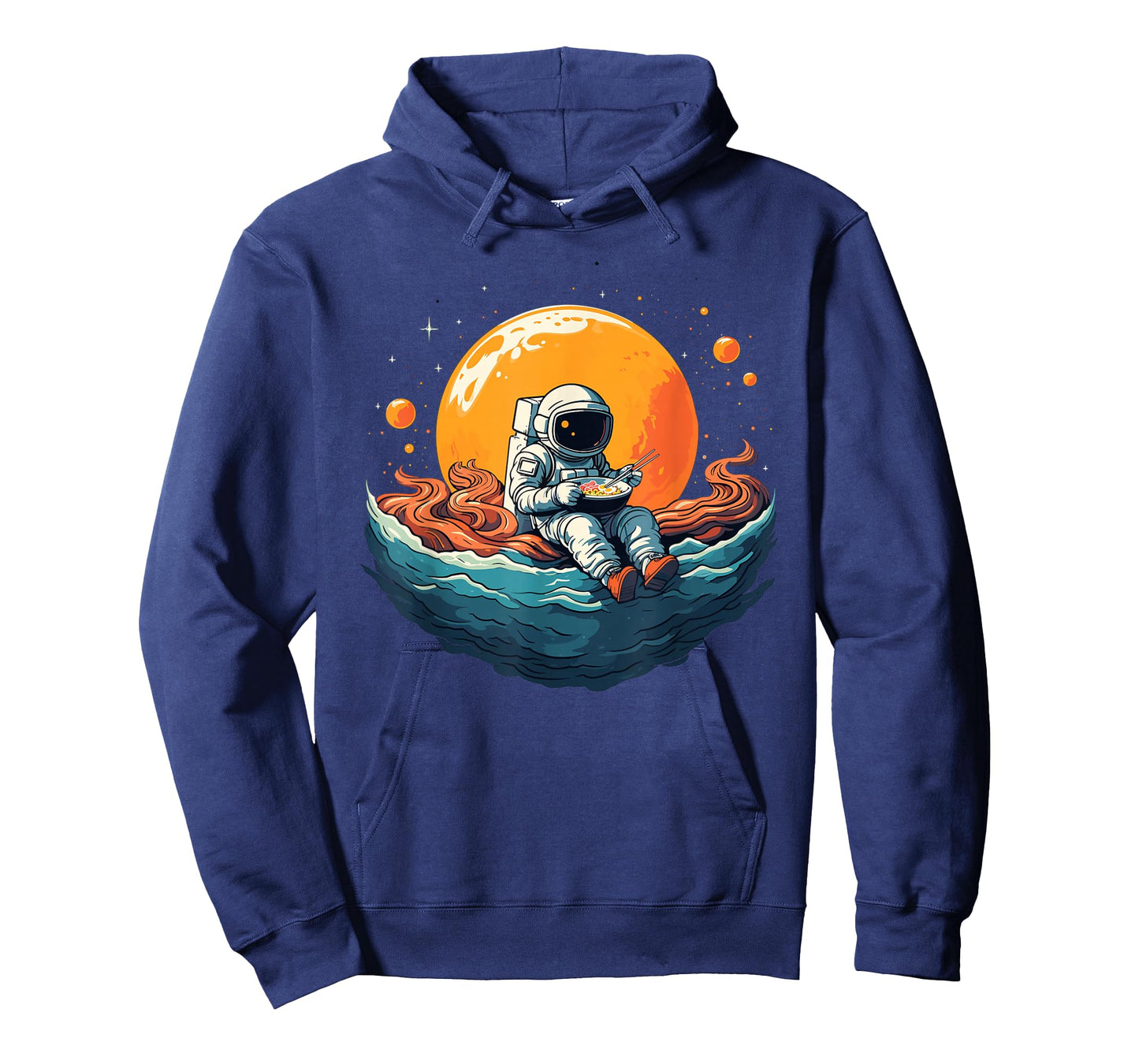 Astronaut Ramen Anime Space Womens Kids Mens Graphic T-Shirt