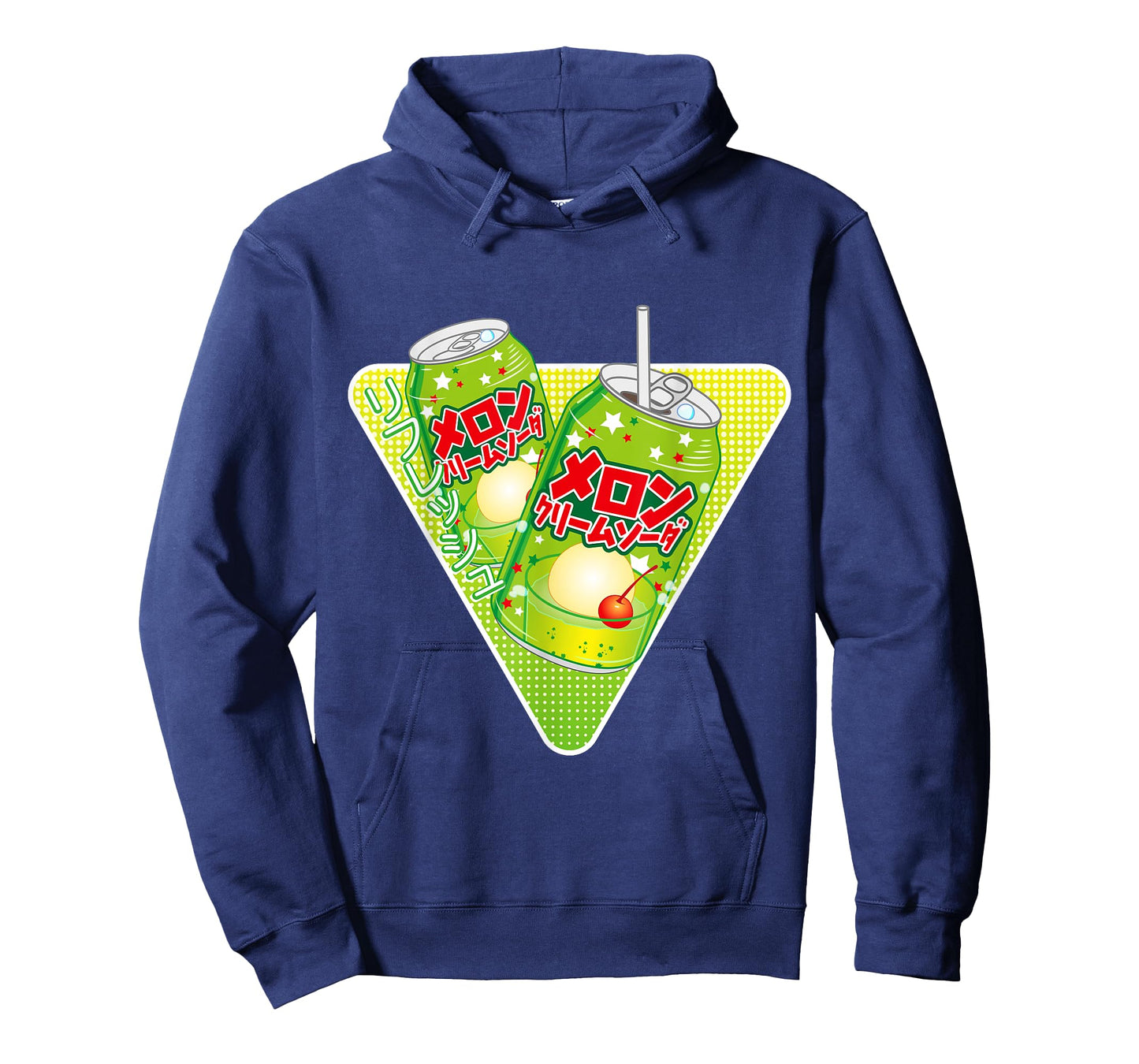 Kawaii Melon Soda Vaporwave Aesthetic & Japanese Kanji T-Shirt