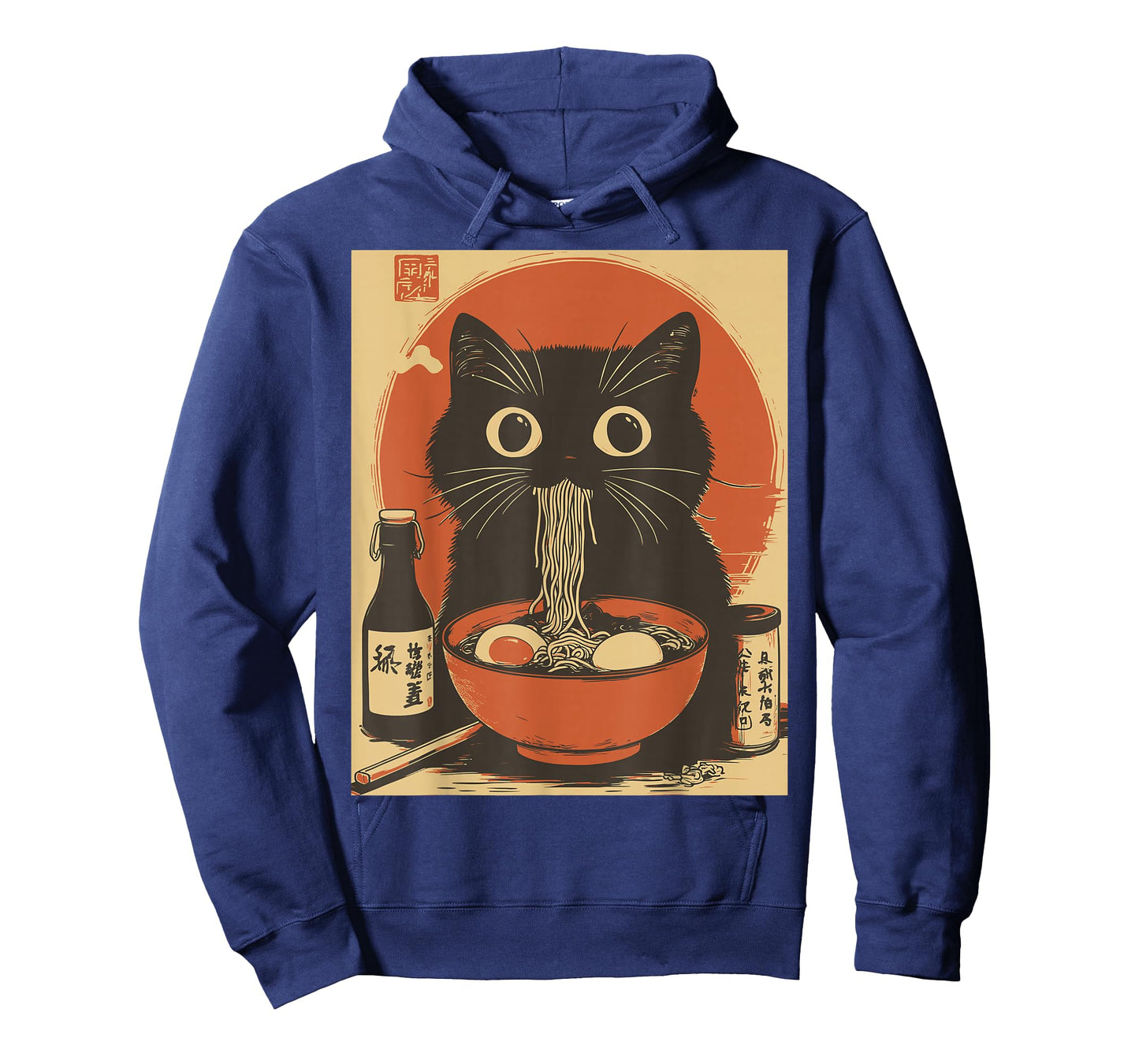 Kawaii Noodle Soup Anime Japanese Ramen Cat Girl T-Shirt