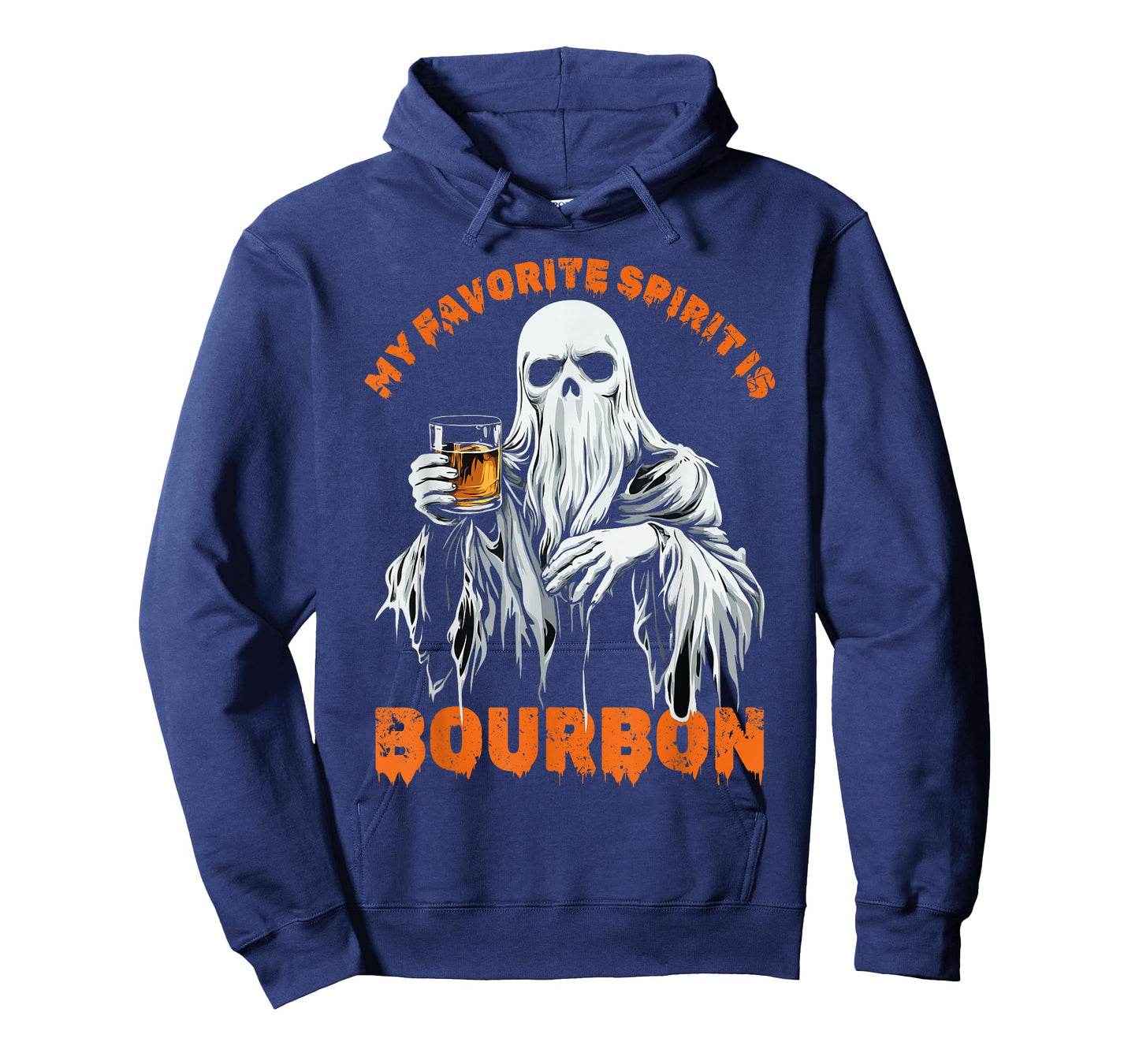 My Favorite Spirit Is Bourbon Halloween Ghost Costume T-Shirt