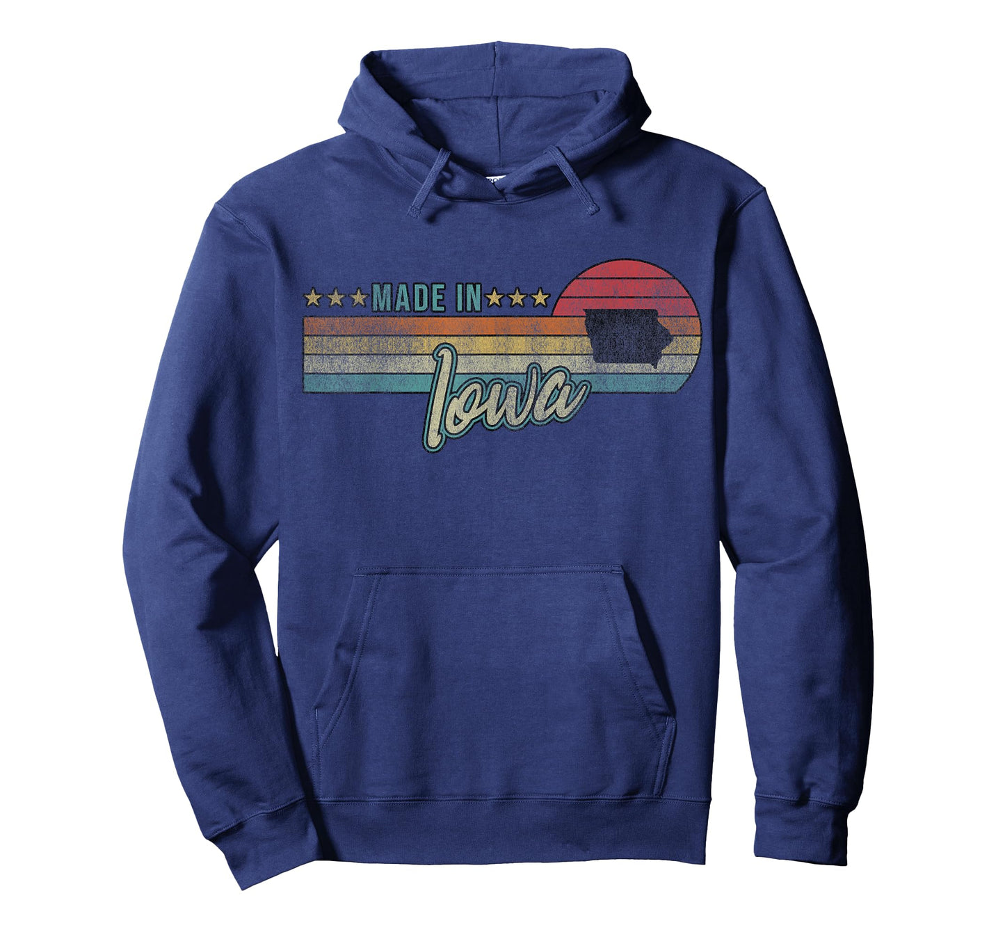 Iowa State Vintage Proud Women Mens Gift T-Shirt