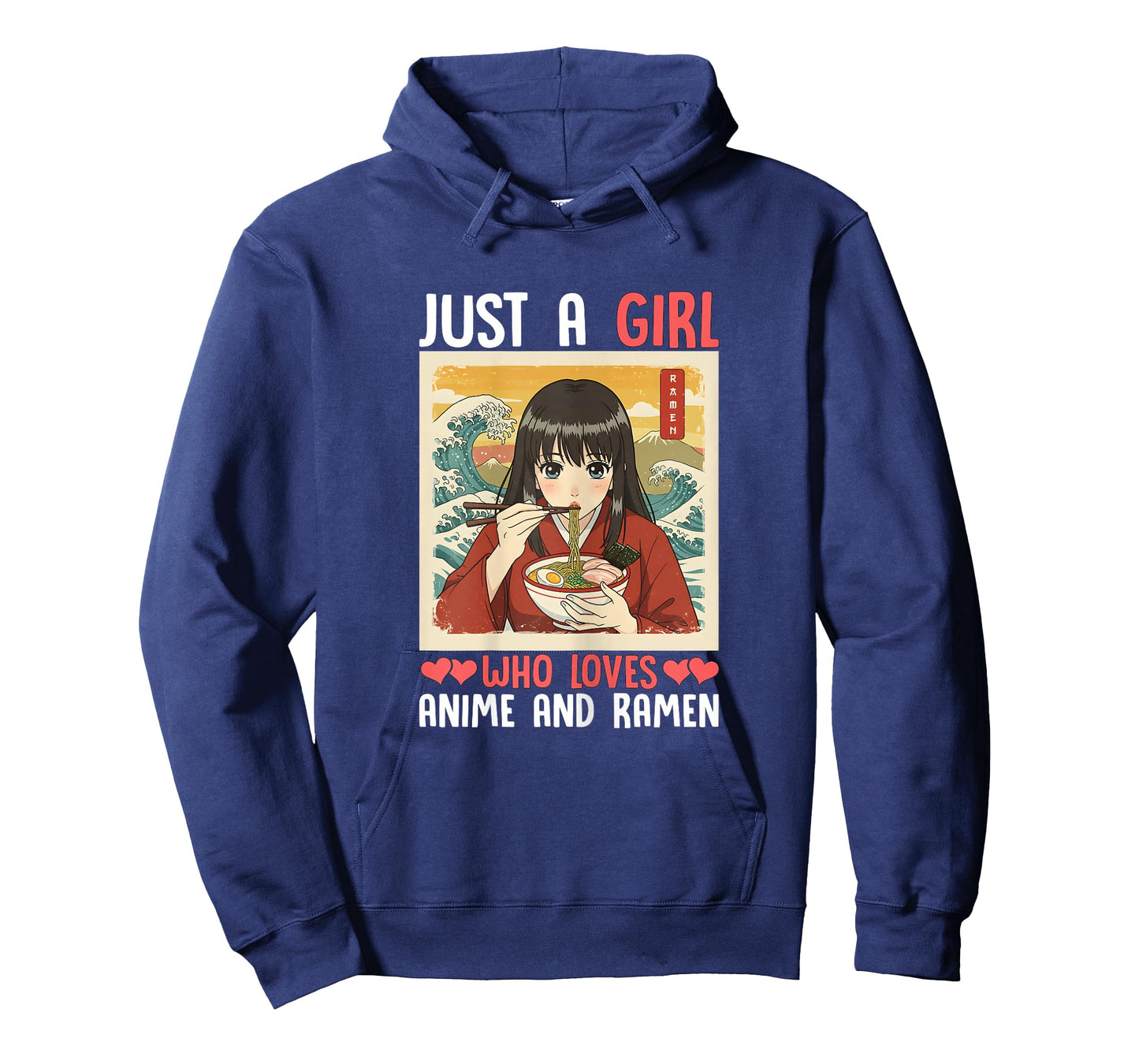Just a Girl Who Loves Anime and Ramen T-Shirt