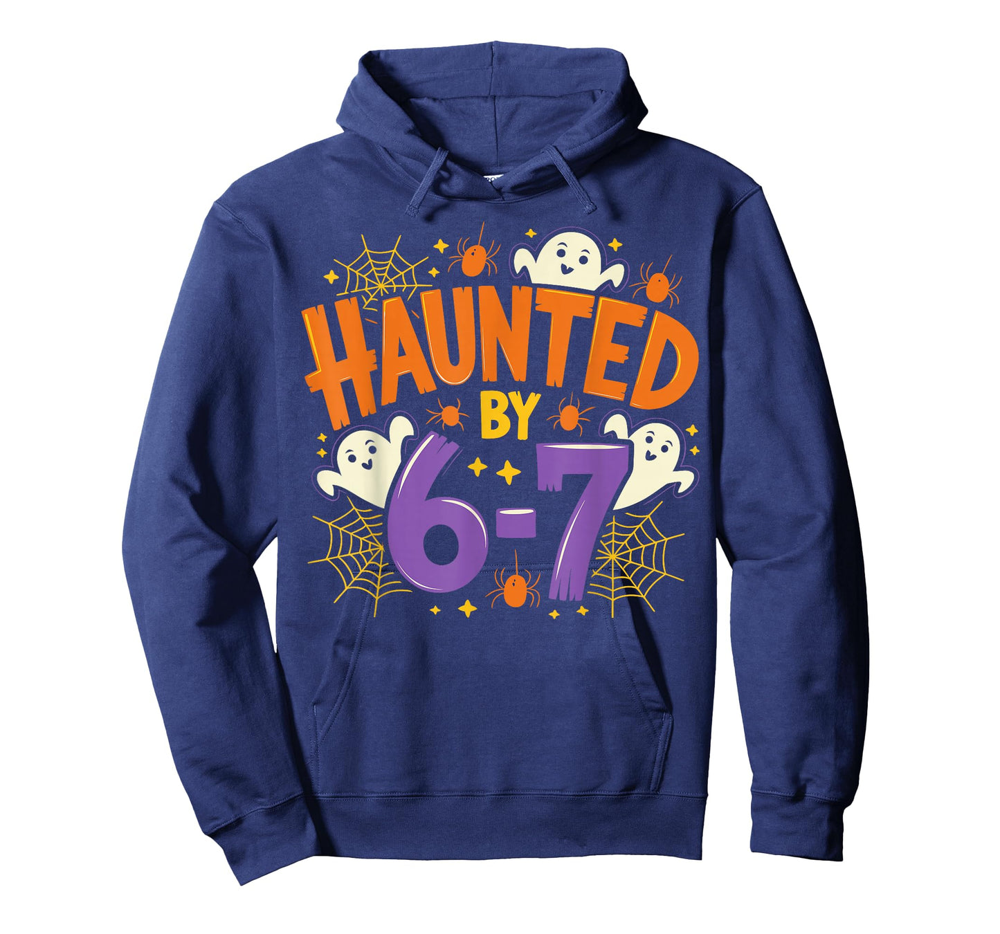 Haunted by 67 Funny Six Seven Meme Spooky Ghost Halloween T-Shirt