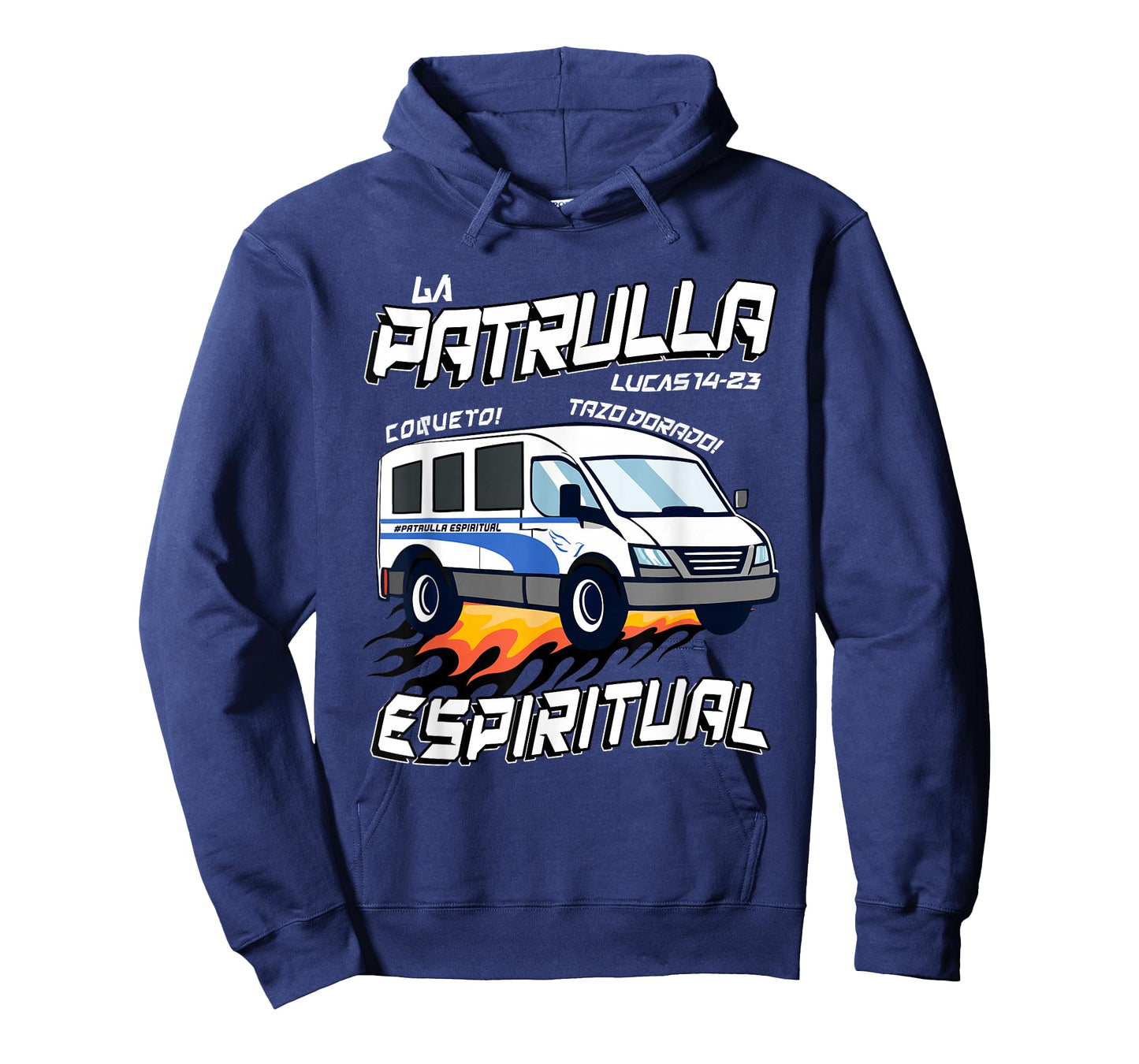 La patrulla espiritual Funny Tazo Dorado Mexican Spanish T-Shirt
