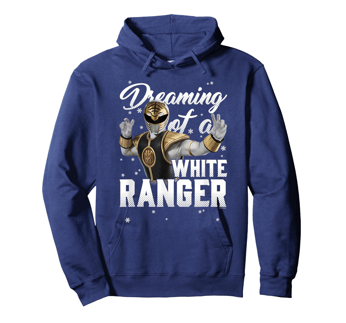 Power Rangers Christmas Dreaming of A White Ranger T-Shirt