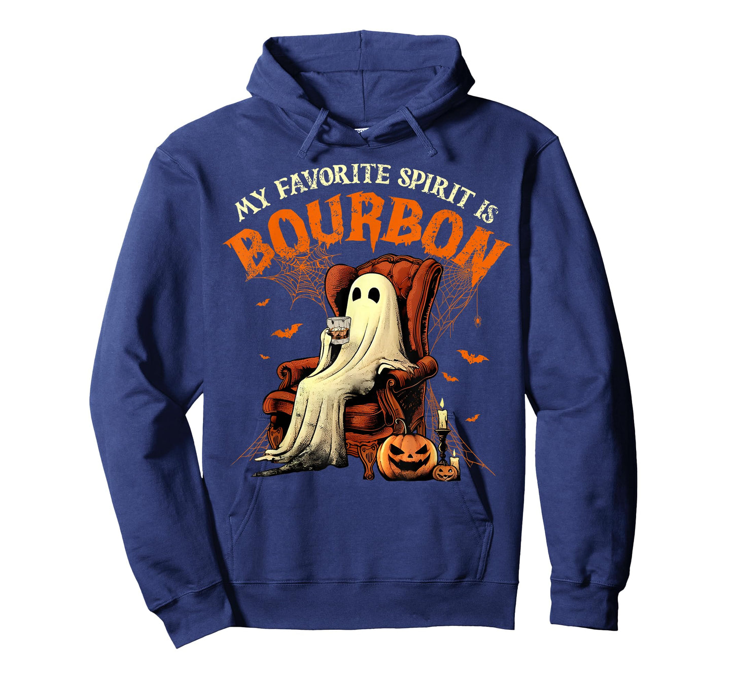 My Favorite Spirit is Bourbon Funny Halloween Ghost T-Shirt