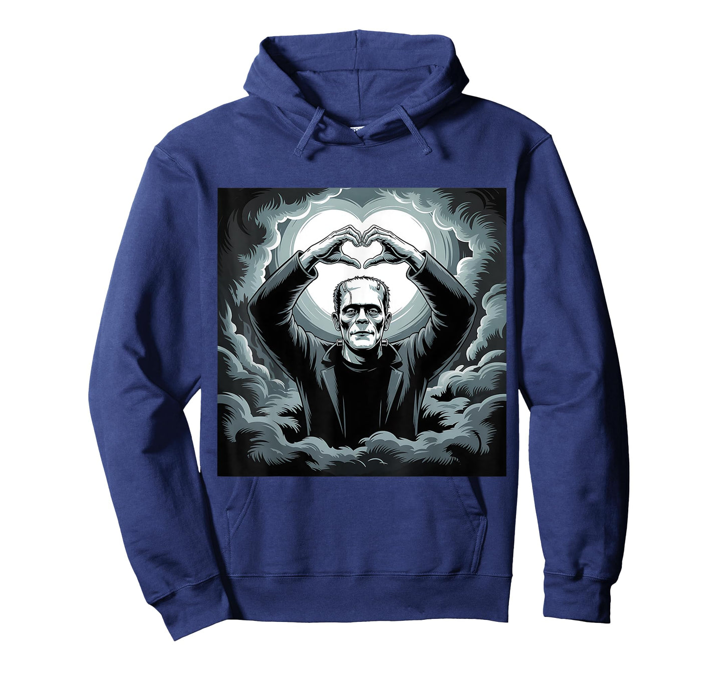 Cute Frankenstein Shirt Heart Hands Halloween T-Shirt