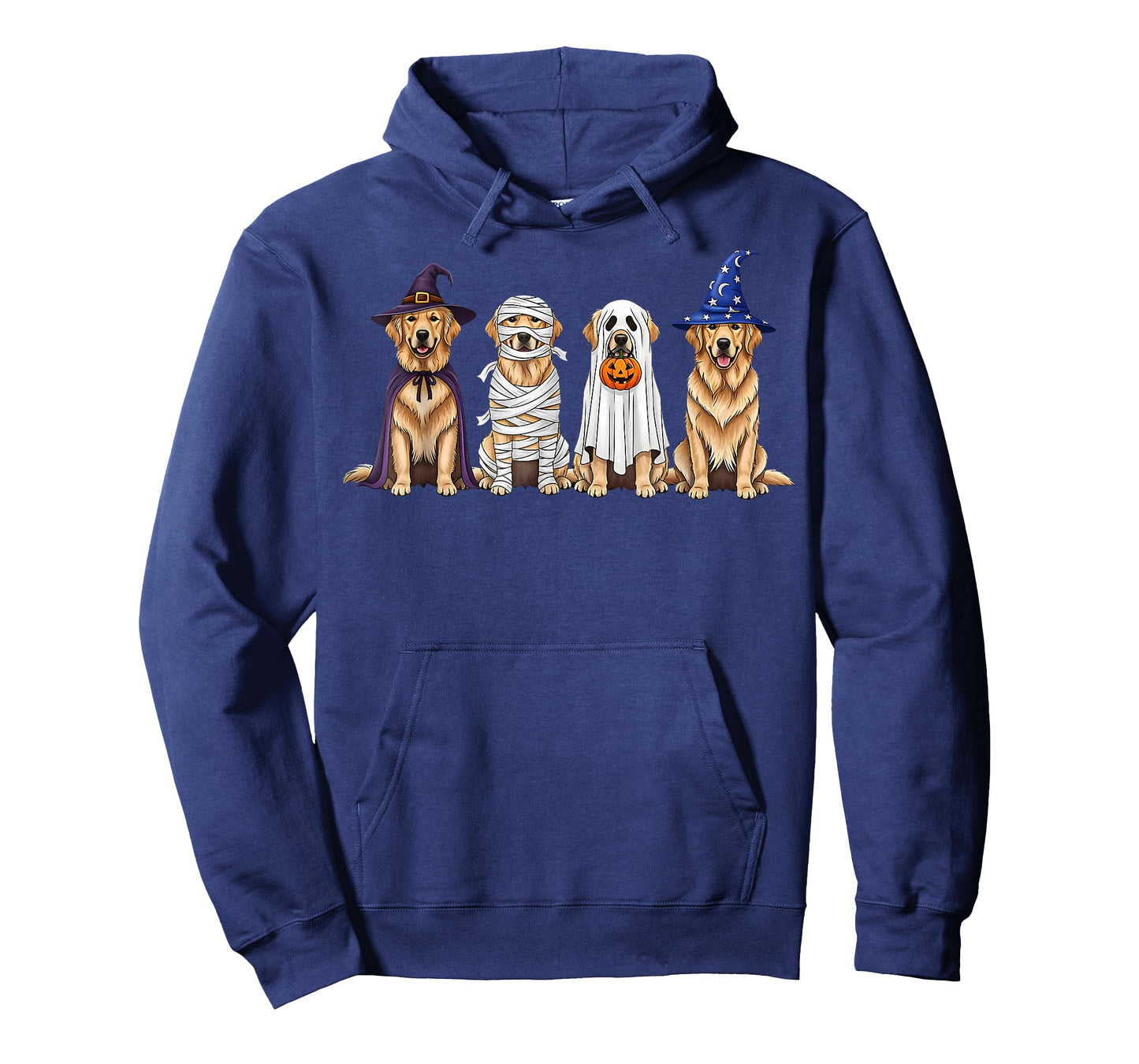 Halloween Golden Retriever Ghost Spooky Dog Lovers Dog Mama T-Shirt