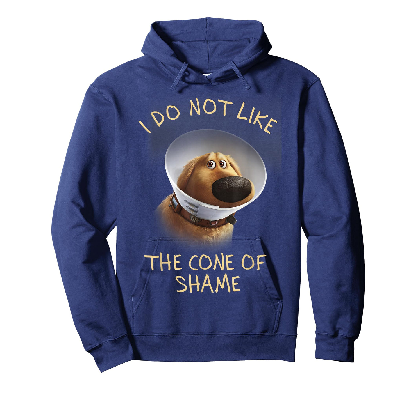 Disney Pixar Up Dug Sad Cone of Shame Graphic T-Shirt T-Shirt