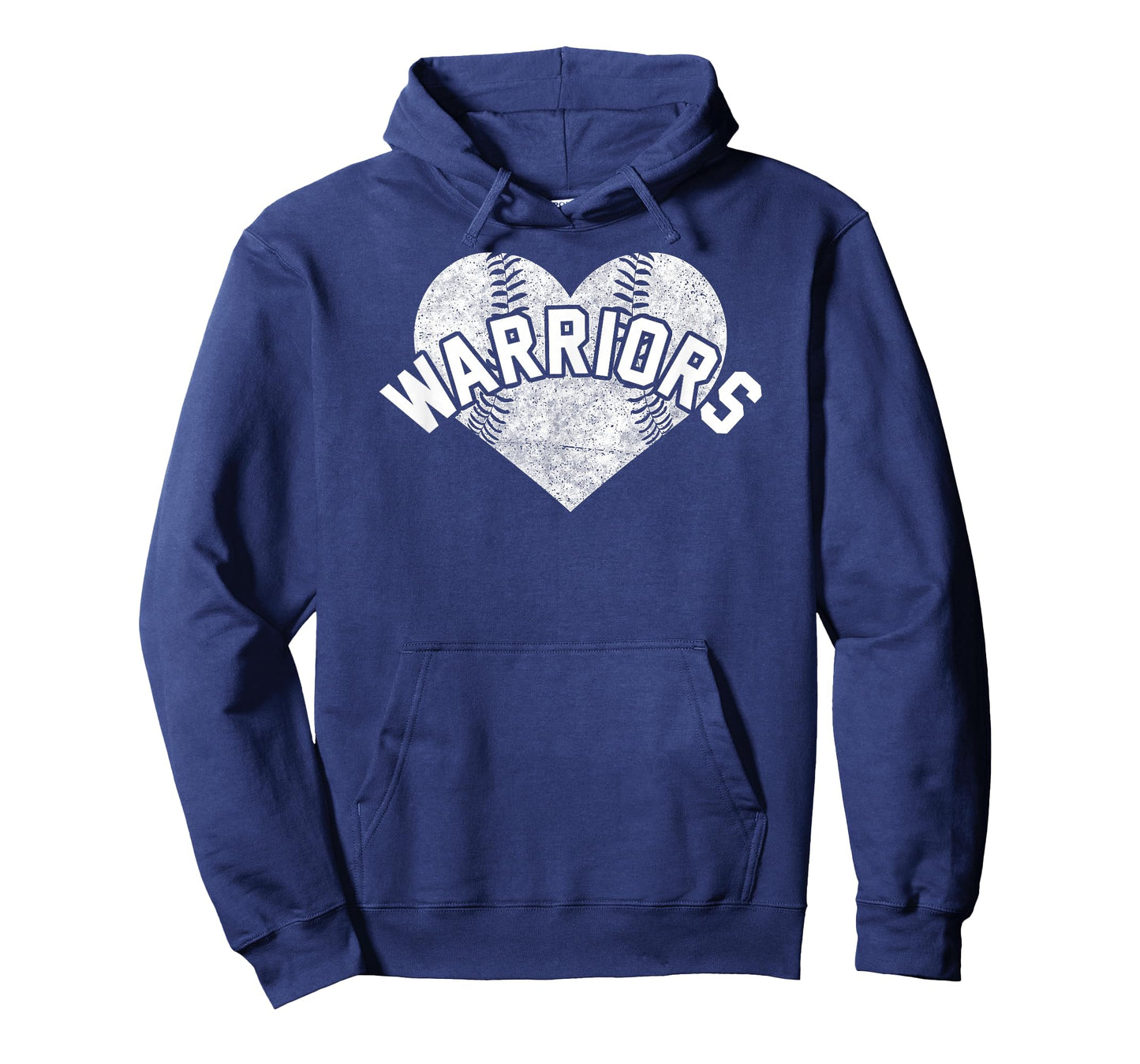 Warriors Baseball Softball High School Team Mascot Mom T-Shirt