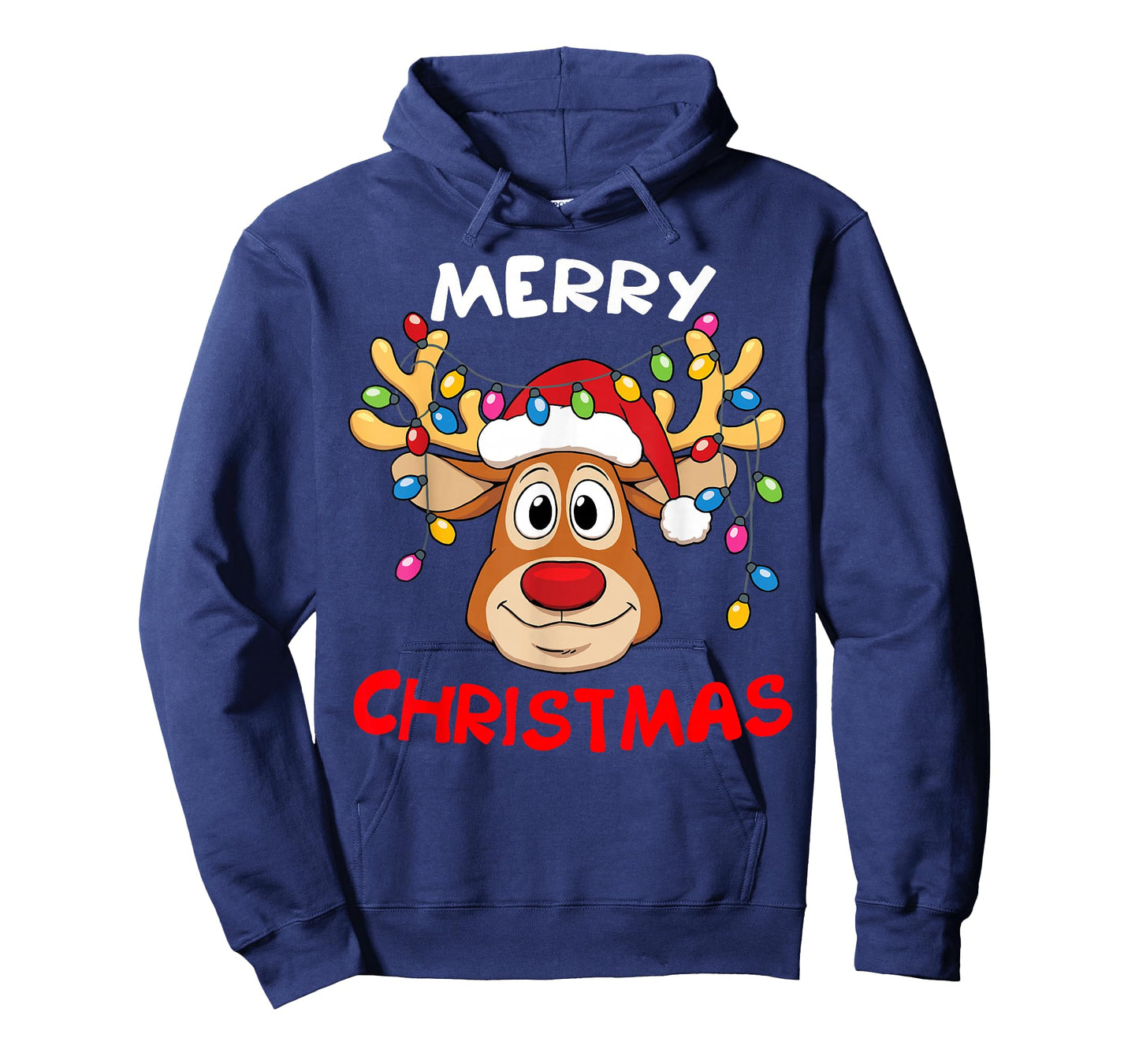Merry Christmas Reindeer Xmas Family Men Women T-Shirt