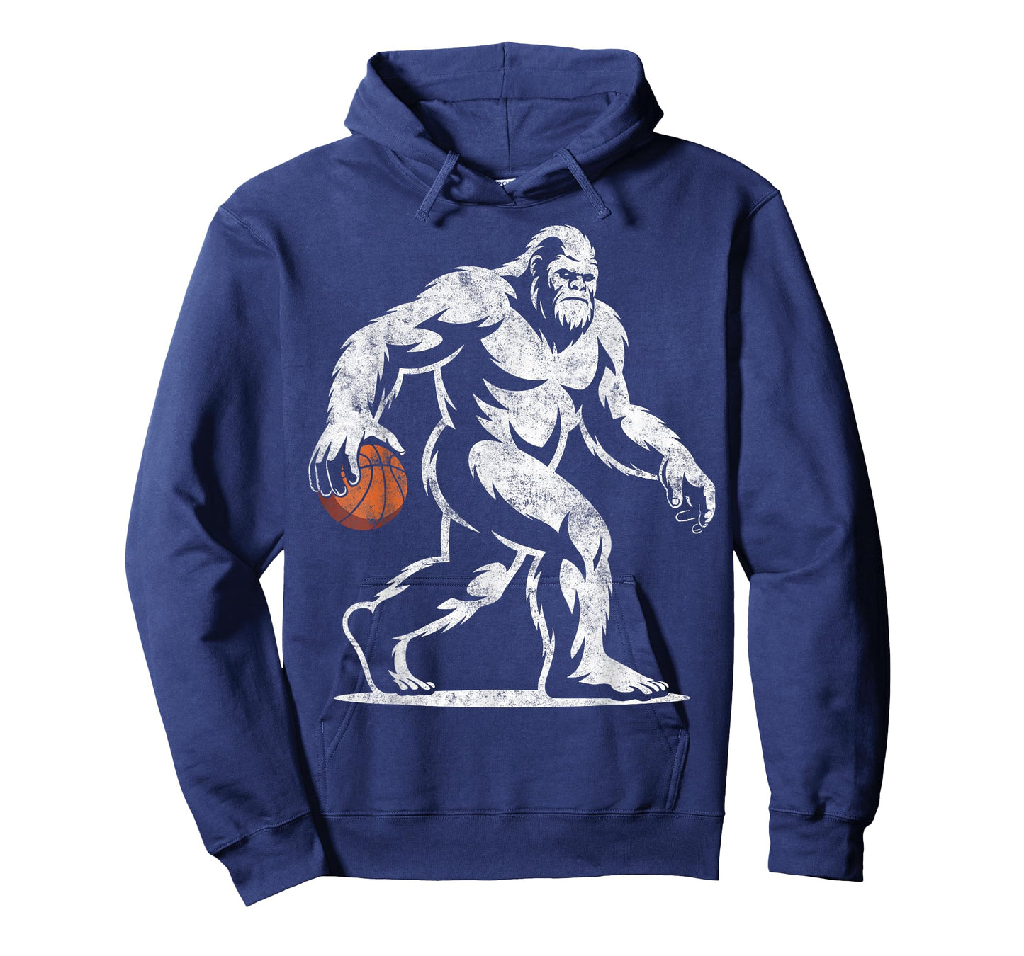 Sasquatch Bigfoot Basketball Ball Player Slam Dunk Hoops Tee T-Shirt