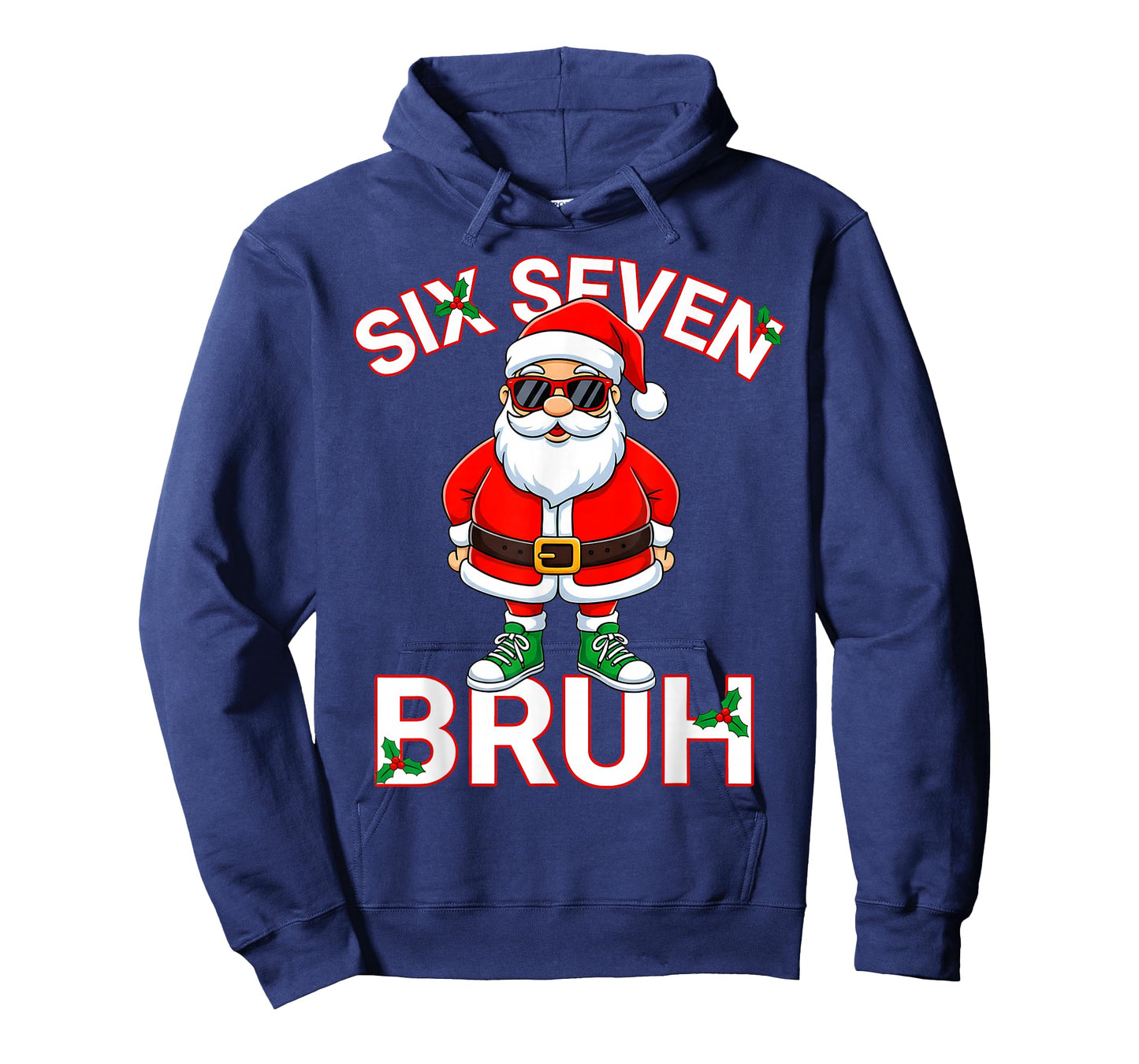 Funny 67 Six Seven Christmas Bruh Santa Kids Boys Men T-Shirt