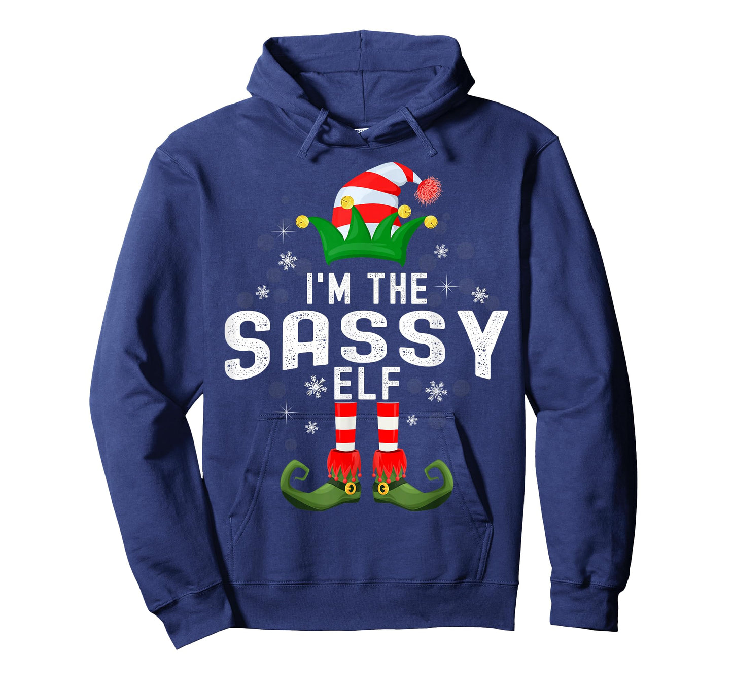I'm The Sassy Elf Christmas Family PJS Costume T-Shirt